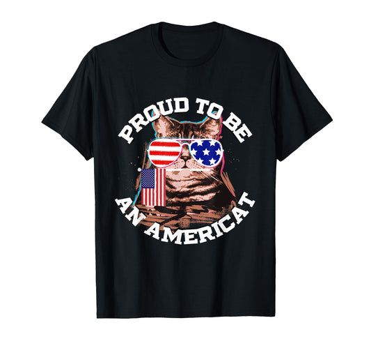 4Th July Proud To Be Americat Patriotic T-Shirt - Trendy Graphic Unisex - T-Shirt, Sweatshirt, Hoodie