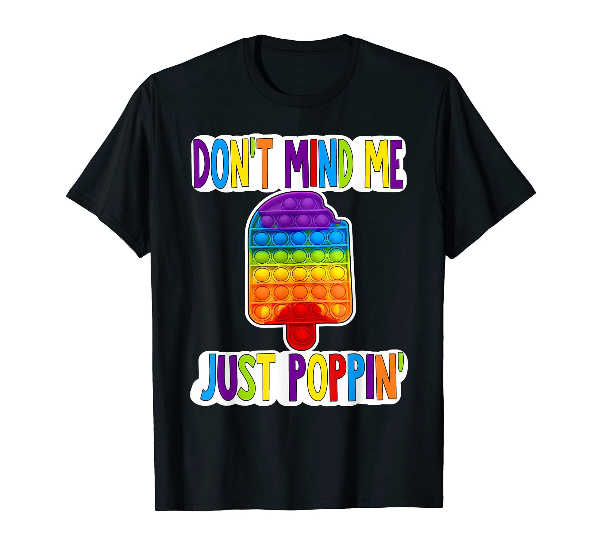 Funny Pop Toy Anxiety Autism Stress Adhd T-Shirt - Unique Graphic Unisex - T-Shirt, Sweatshirt, Hoodie