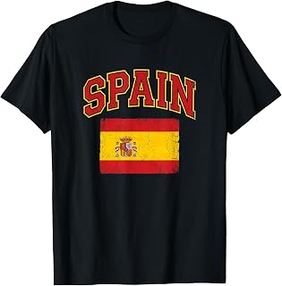 Spain Flag Spanish Men Women Kids Teen Boys Girls T-Shirt Unisex T-shirt, Sweatshirt, Hoodie, Long Sleeve Tee - T-Shirt, Sweatshirt, Hoodie