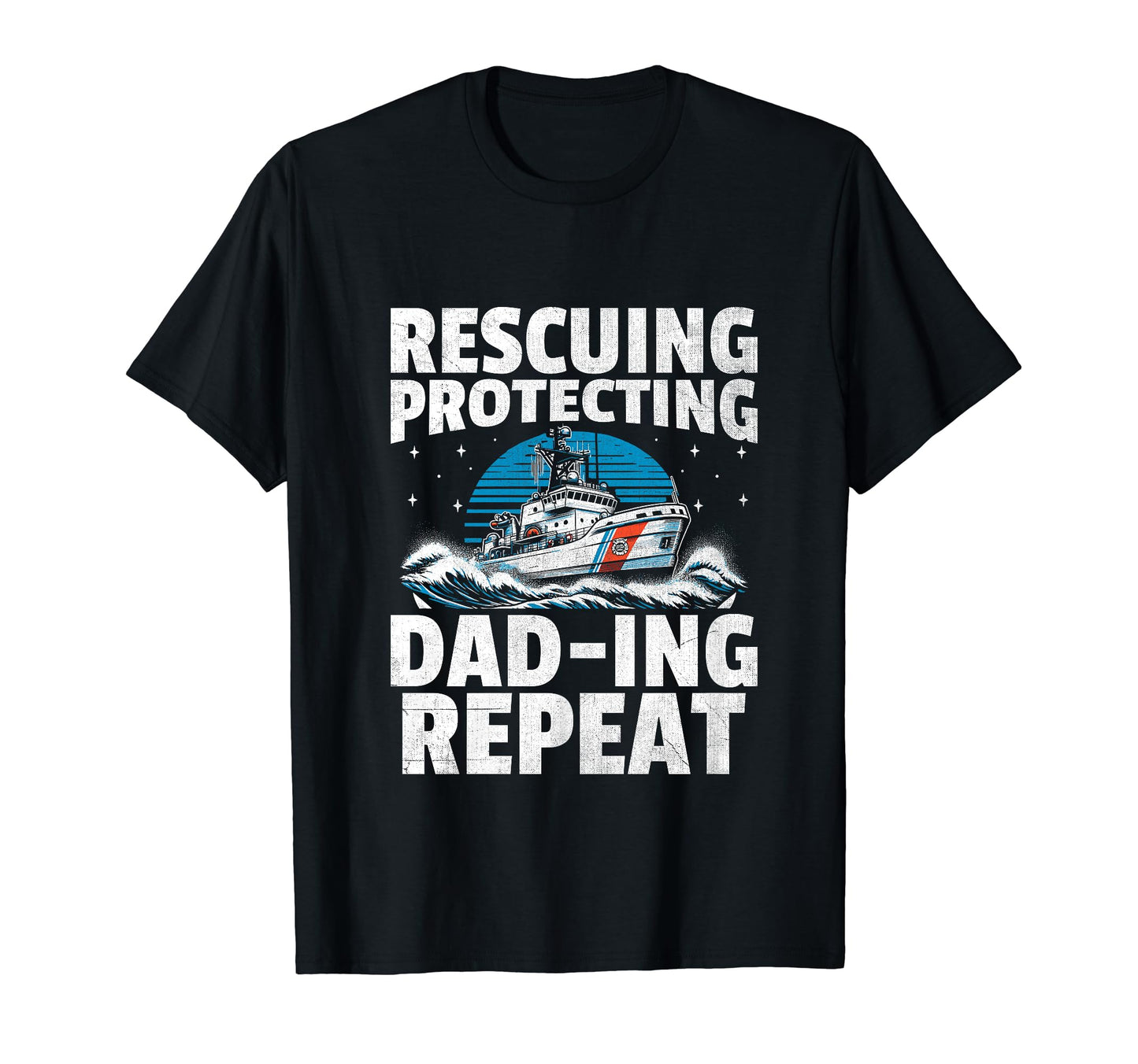 Coast Guard Dad Funny Proud Uscg T-Shirt - Trendy Graphic Men Women - T-Shirt, Sweatshirt, Hoodie