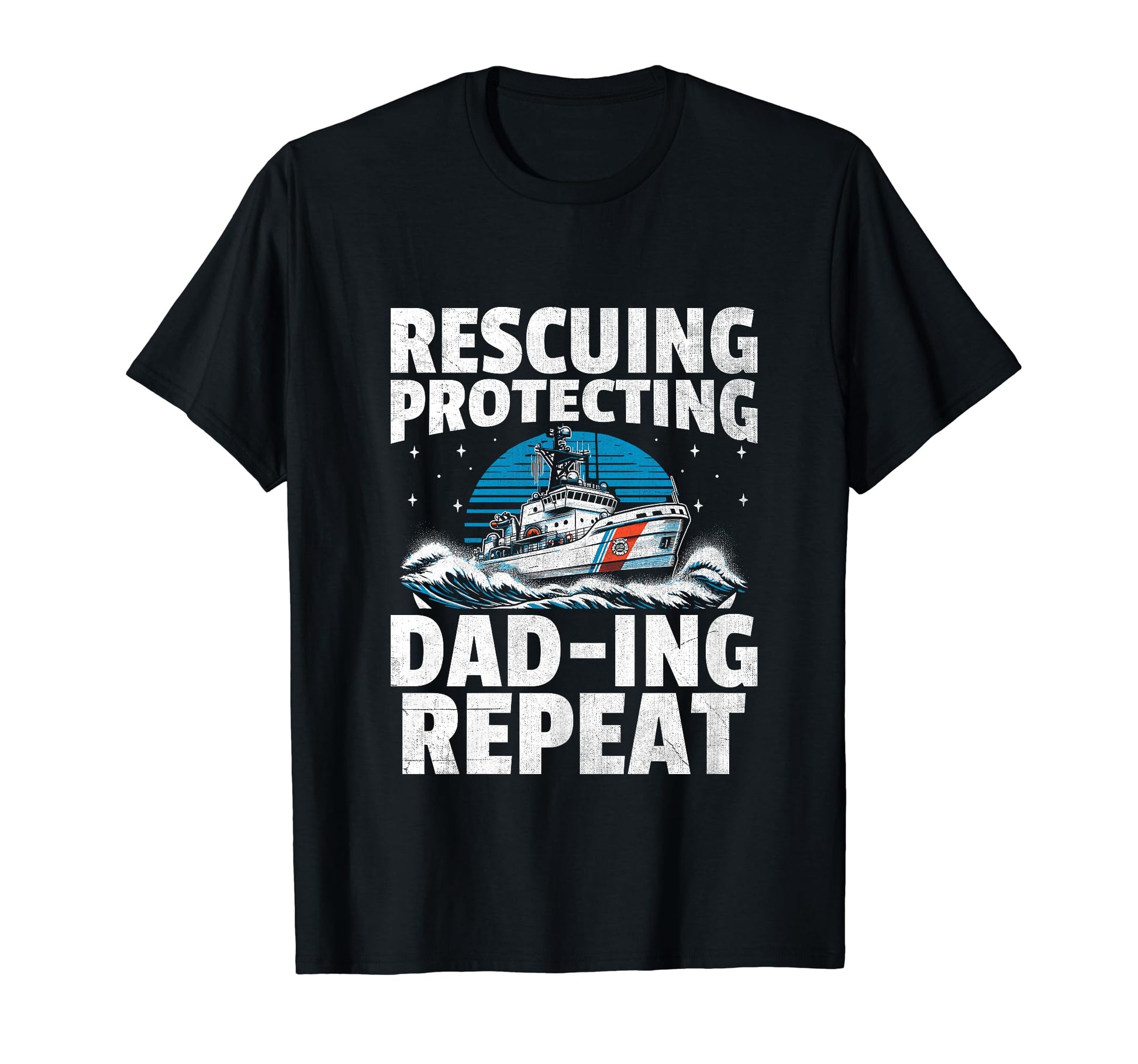 Coast Guard Dad Funny Proud Uscg T-Shirt - Trendy Graphic Men Women - T-Shirt, Sweatshirt, Hoodie