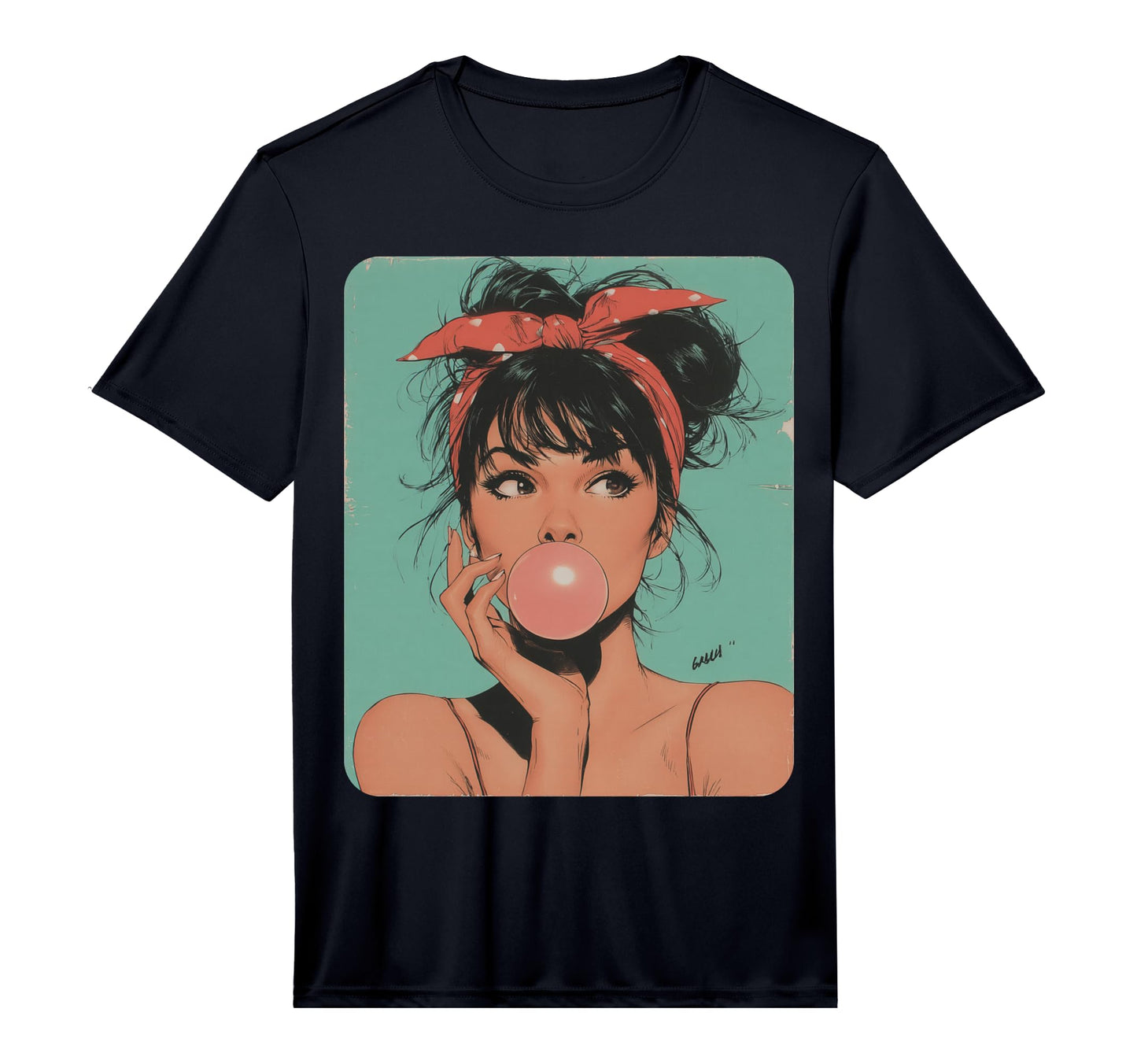 Pop Art Colorful Womens Performance T-Shirt - Custom Art Print Unisex - T-Shirt, Sweatshirt, Hoodie