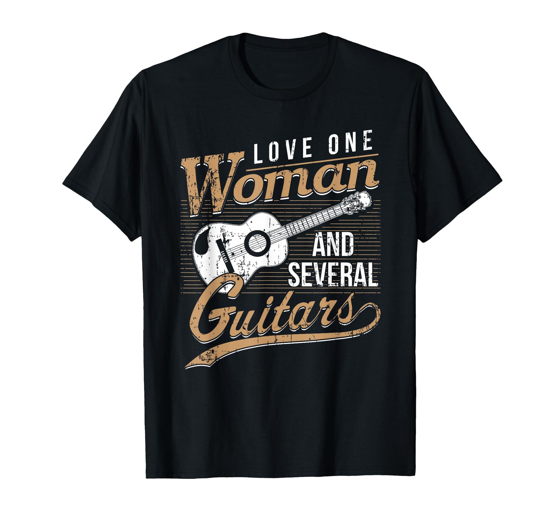 Funny Guitar Lovers Guitarist T-Shirt - Minimalist Print for Adults - T-Shirt, Sweatshirt, Hoodie