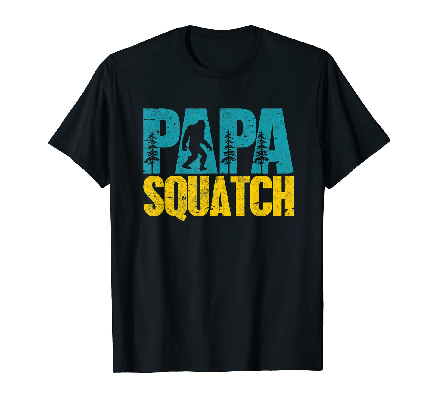 Bigfoot Grandpa Papa Sasquatch Dad T-Shirt - Novelty Apparel for Adults - T-Shirt, Sweatshirt, Hoodie
