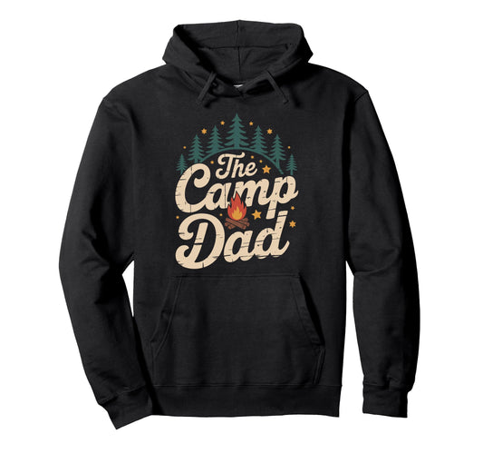 Camp Dad Camper Father Lover And Hoodie - Custom Art Print for Adults - T-Shirt, Sweatshirt, Hoodie