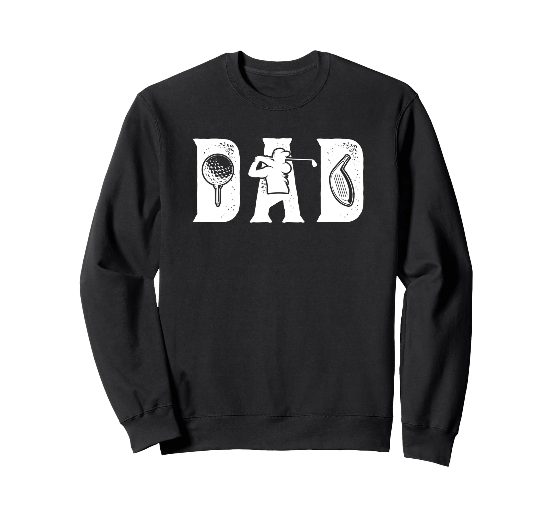 Golf Dad Golf Player Father Golfer Sweatshirt - Graphic Print for Adults - T-Shirt, Sweatshirt, Hoodie