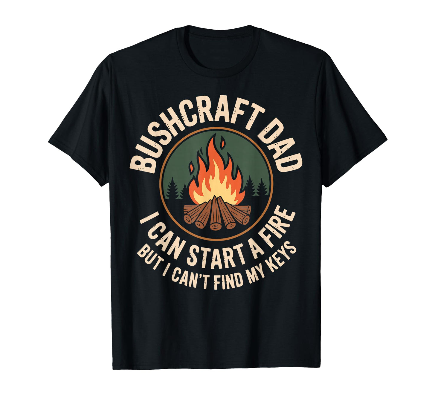 Daddy Fire Starter Camping Fathers Day T-Shirt - Unique Graphic Men Women - T-Shirt, Sweatshirt, Hoodie