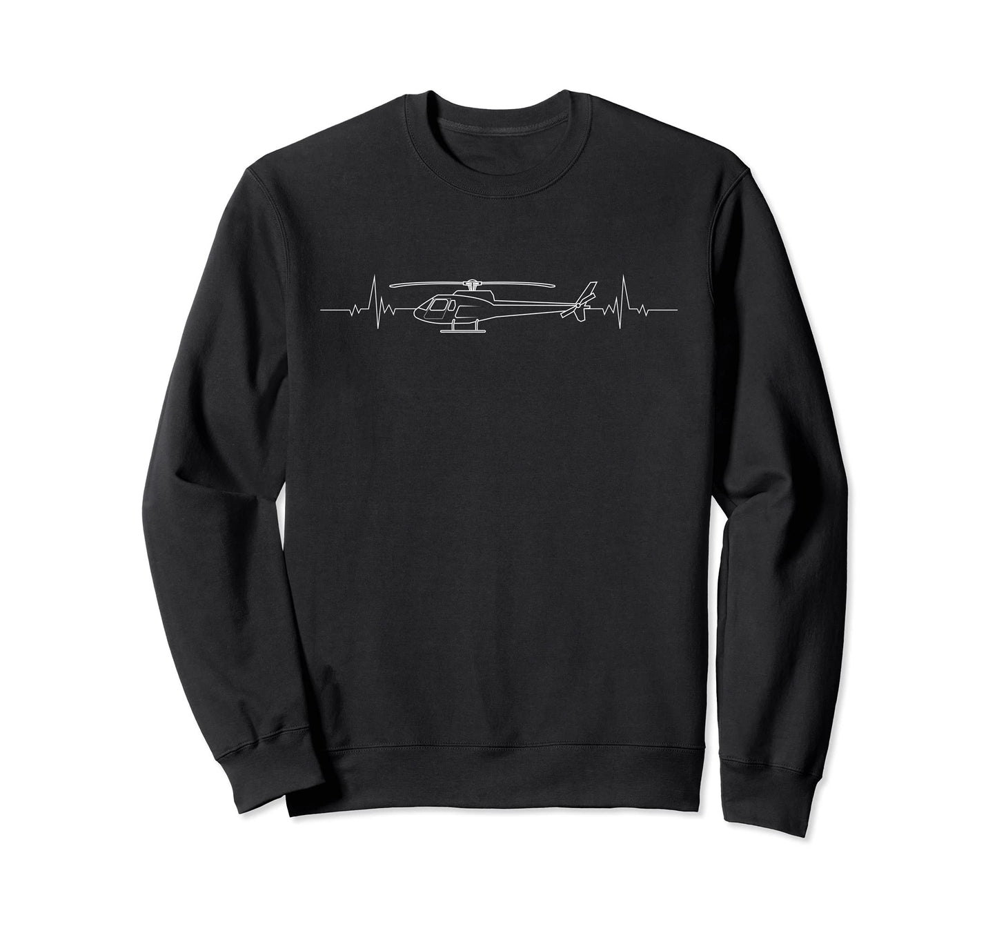 Funny Helicopter Gift Pilot Sweatshirt - Casual Everyday Wear for Adults - T-Shirt, Sweatshirt, Hoodie