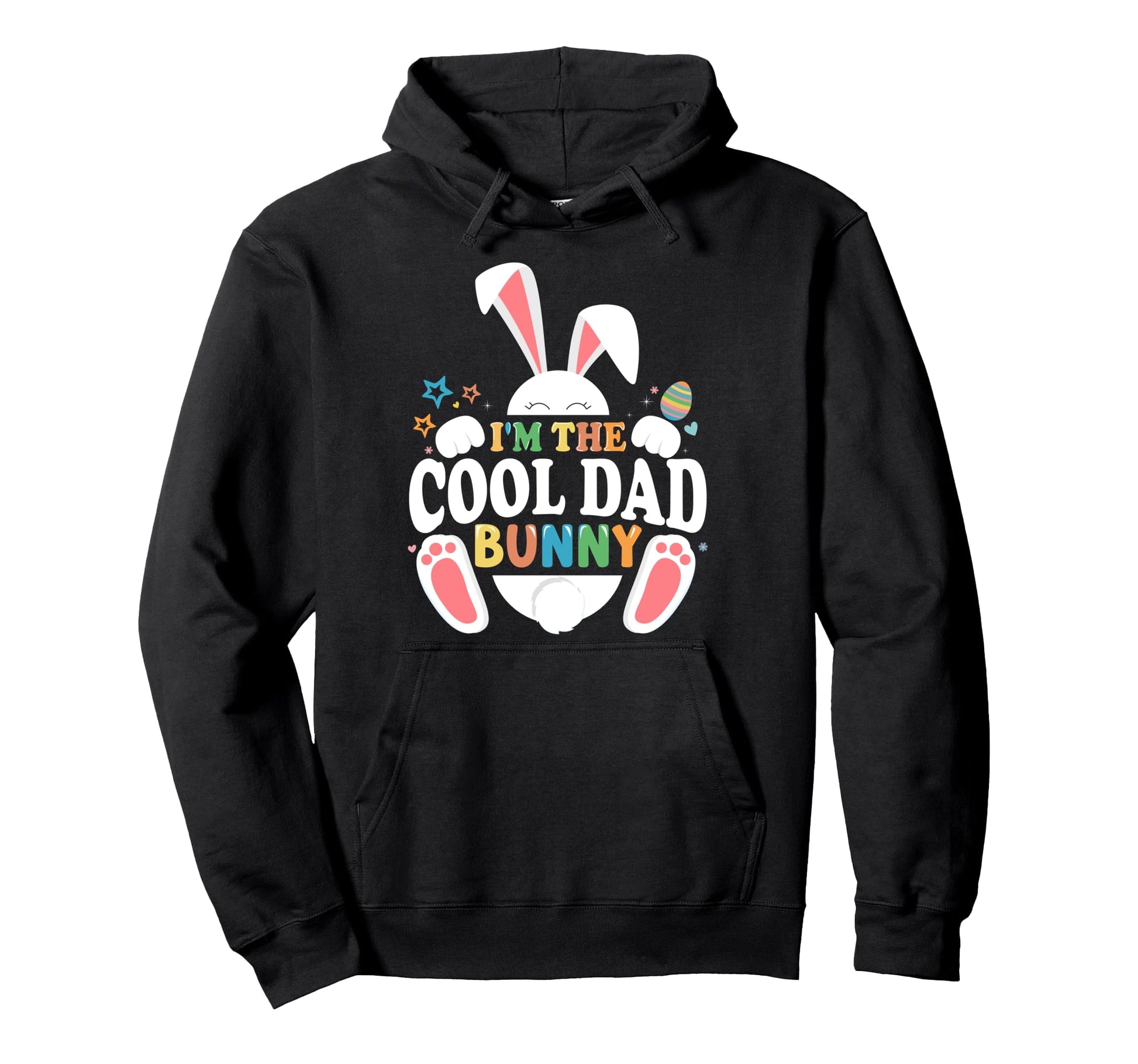 Im Dad Bunny Easter Matching Fun Hoodie - Graphic Print for Adults - T-Shirt, Sweatshirt, Hoodie
