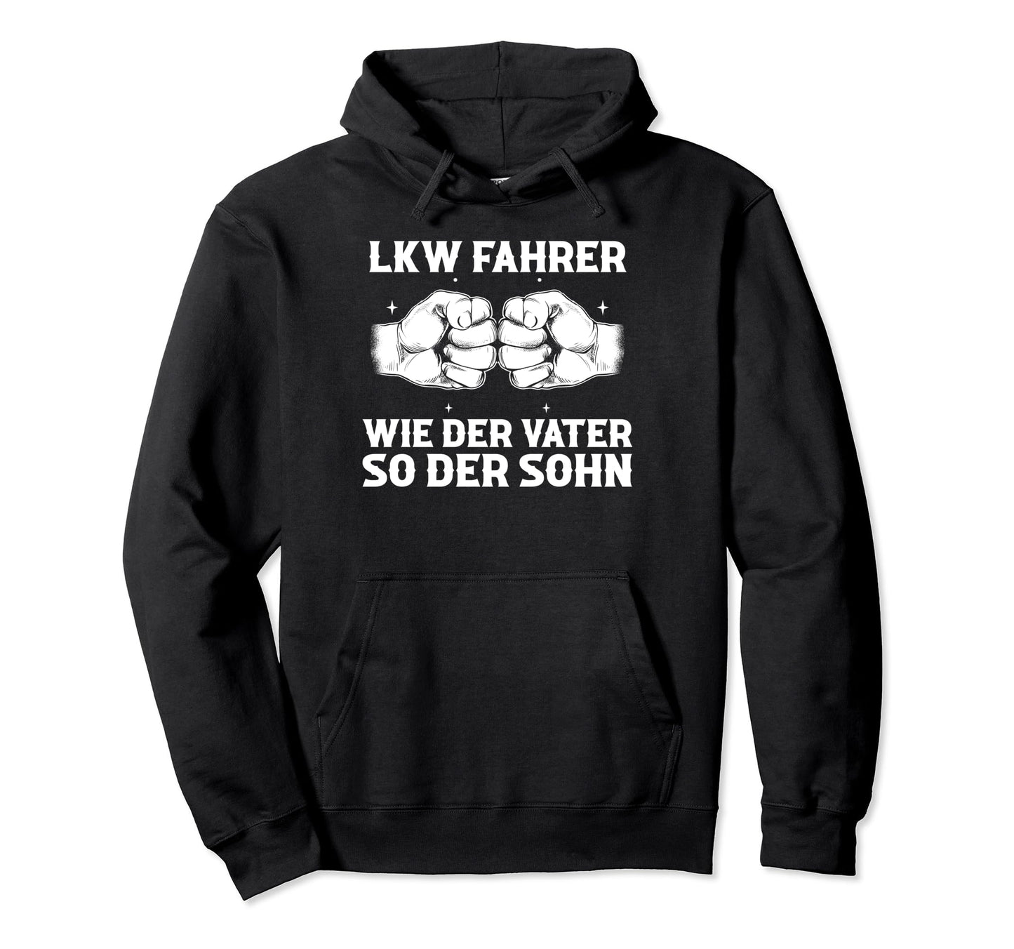 Lorry Driver Truck Driver Son Father Hoodie - Minimalist Print Men Women - T-Shirt, Sweatshirt, Hoodie