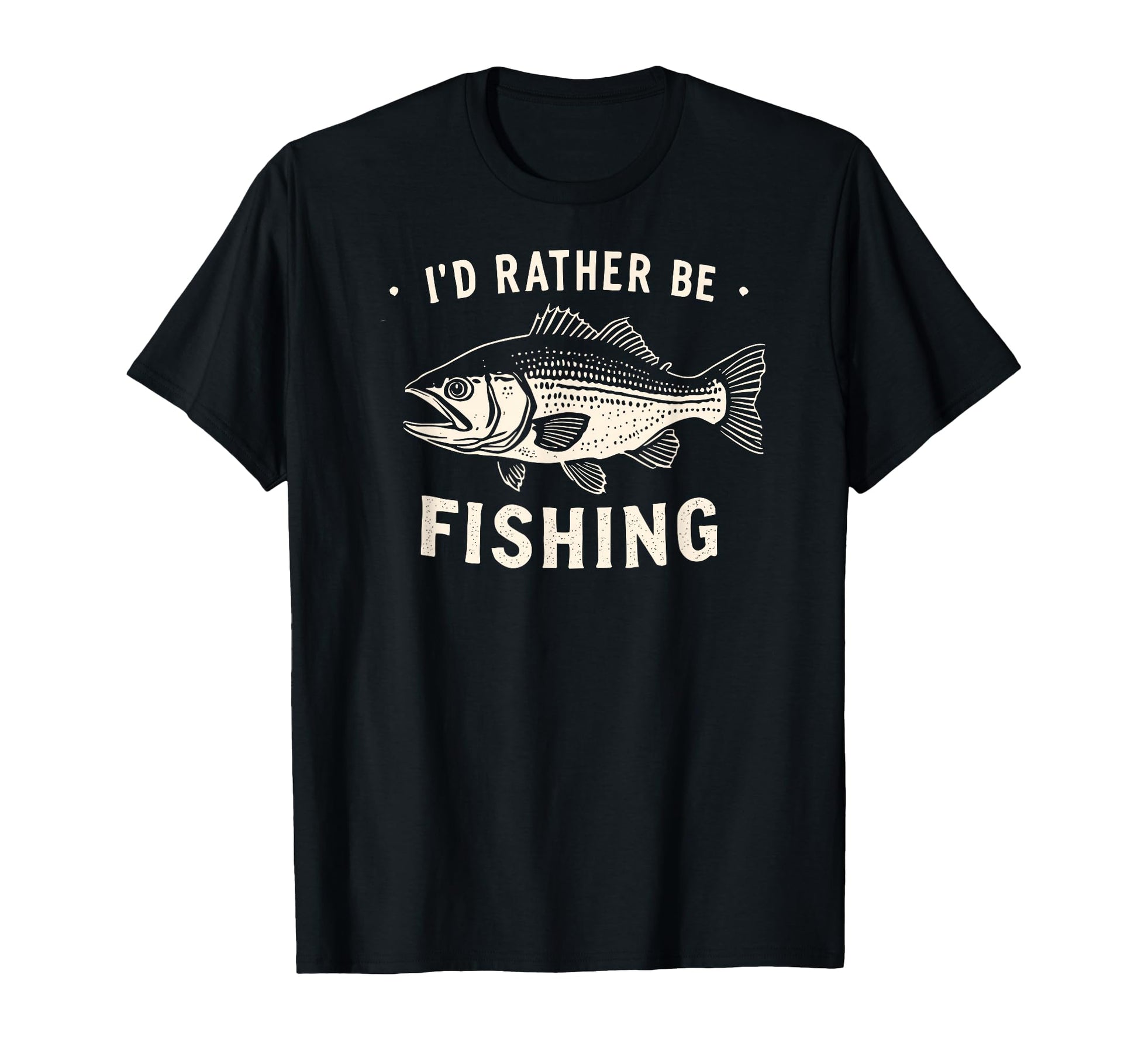 Id Rather Be Fishing Fish Fan Fisherman T-Shirt - Unique Graphic Unisex - T-Shirt, Sweatshirt, Hoodie