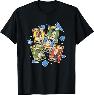 The Sandlot Character Trading Cards Collect Em All T-Shirt Unisex T-shirt, Sweatshirt, Hoodie, Long Sleeve Tee - T-Shirt, Sweatshirt, Hoodie