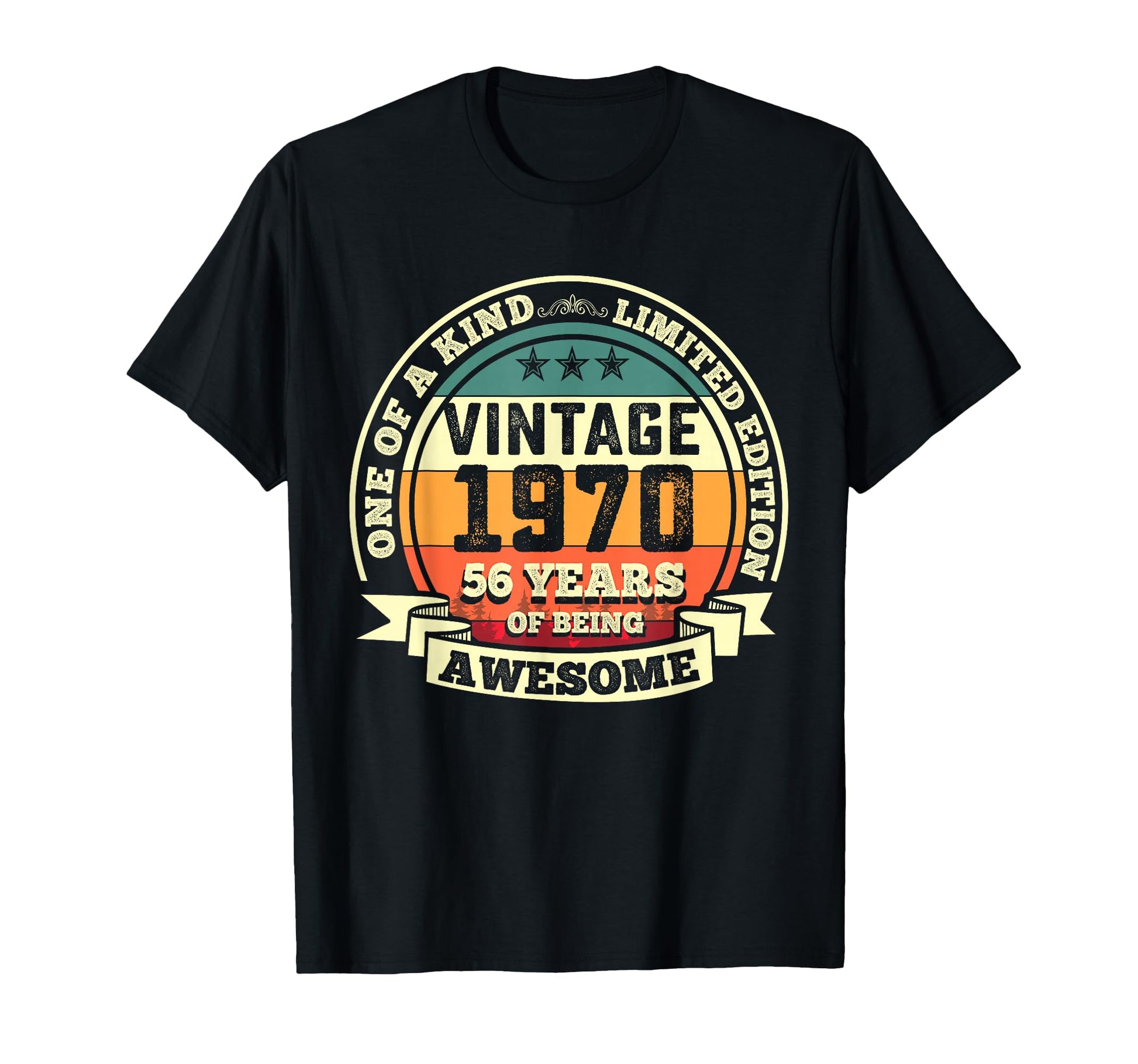 56Th Birthday Gift 56 Years Being Awesome T-Shirt - Graphic Print Unisex - T-Shirt, Sweatshirt, Hoodie