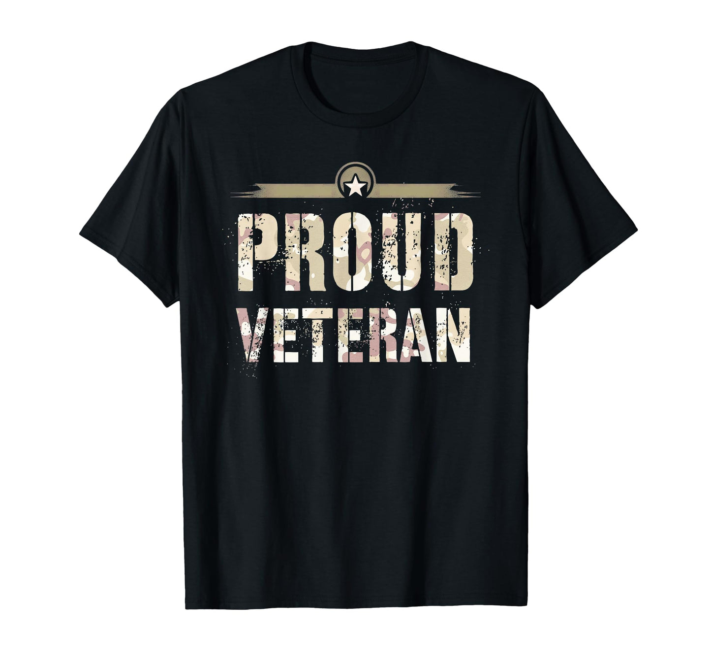 Proud Veteran Proud Military Soldier T-Shirt - Novelty Apparel Men Women - T-Shirt, Sweatshirt, Hoodie