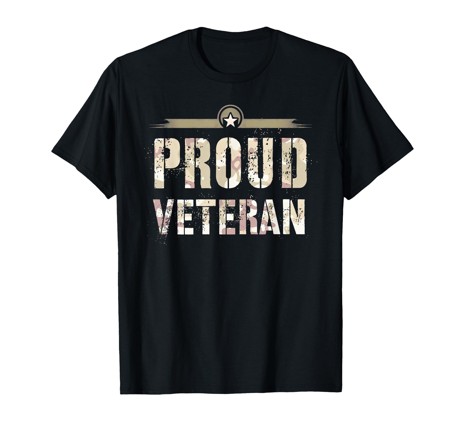 Proud Veteran Proud Military Soldier T-Shirt - Novelty Apparel Men Women - T-Shirt, Sweatshirt, Hoodie
