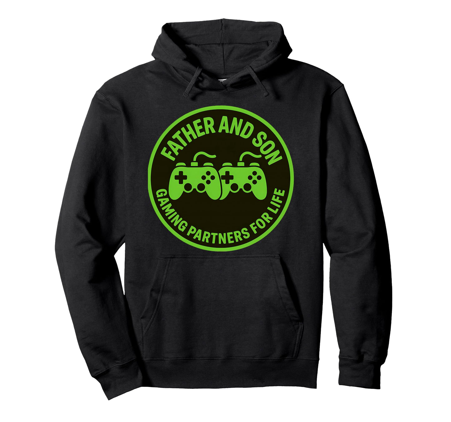 Father And Son Gaming Partners Life Gamer Hoodie - Streetwear Style Unisex - T-Shirt, Sweatshirt, Hoodie
