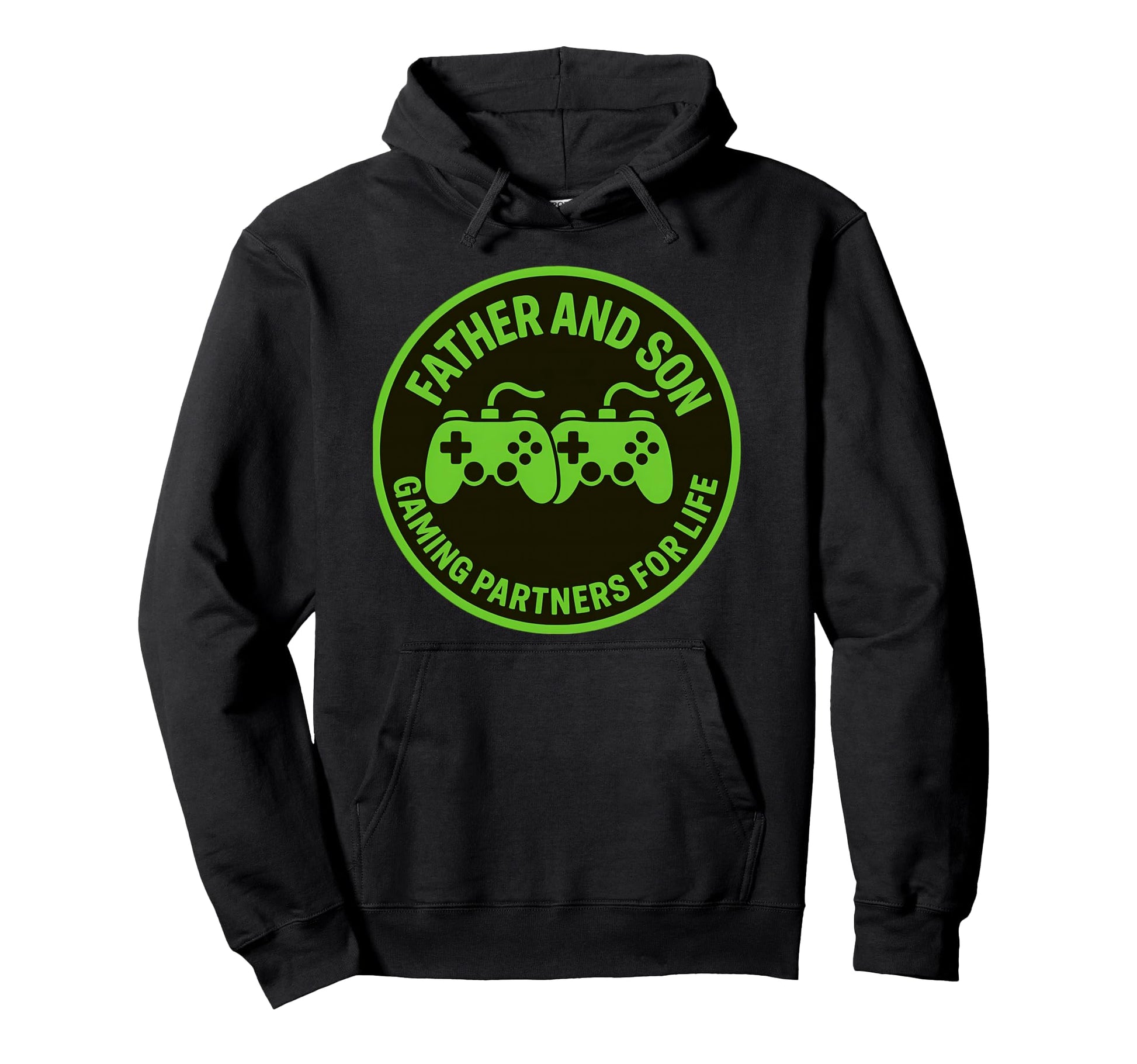Father And Son Gaming Partners Life Gamer Hoodie - Streetwear Style Unisex - T-Shirt, Sweatshirt, Hoodie