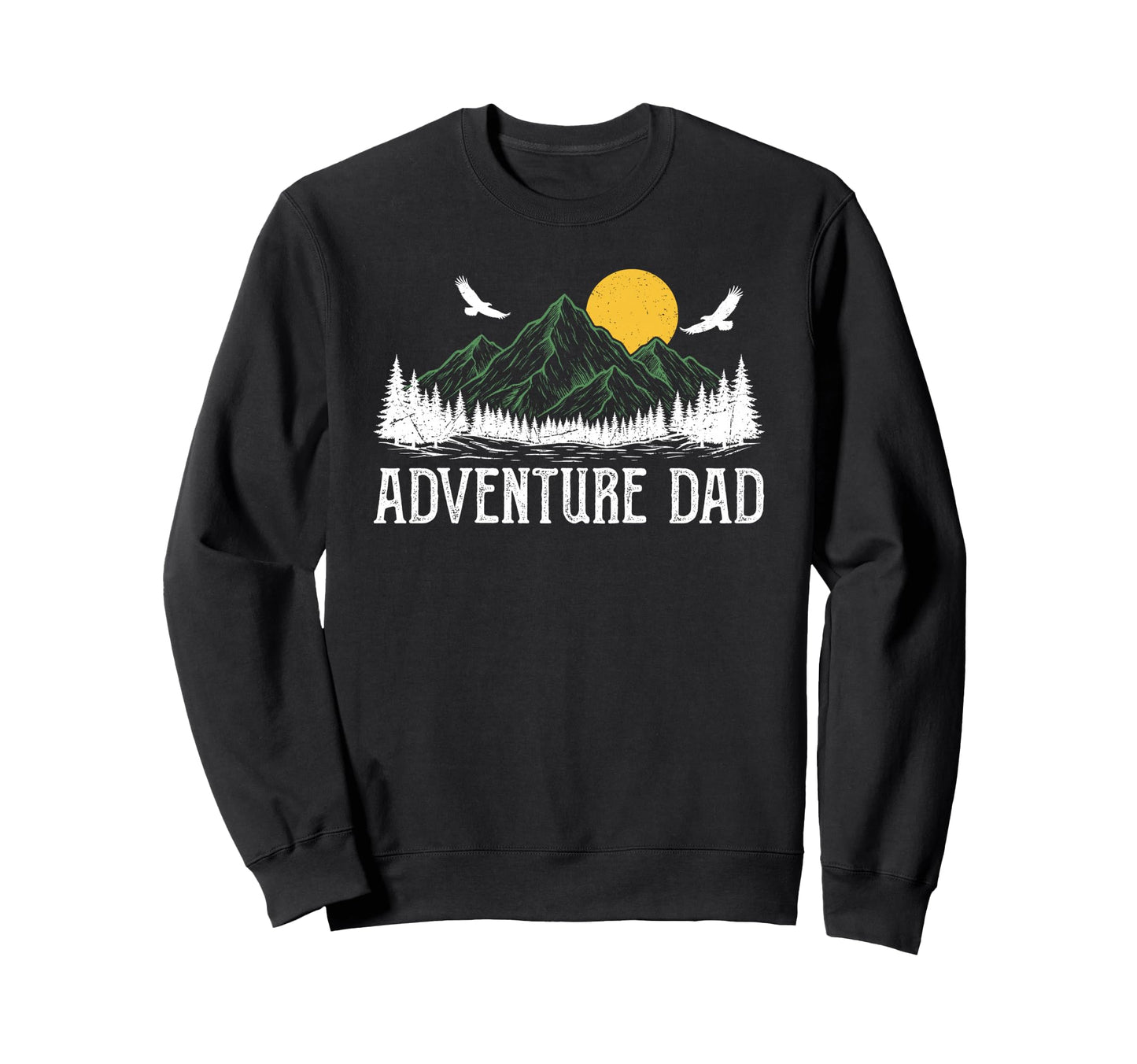 Adventure Dad And Son Matching Sweatshirt - Graphic Print for Adults - T-Shirt, Sweatshirt, Hoodie