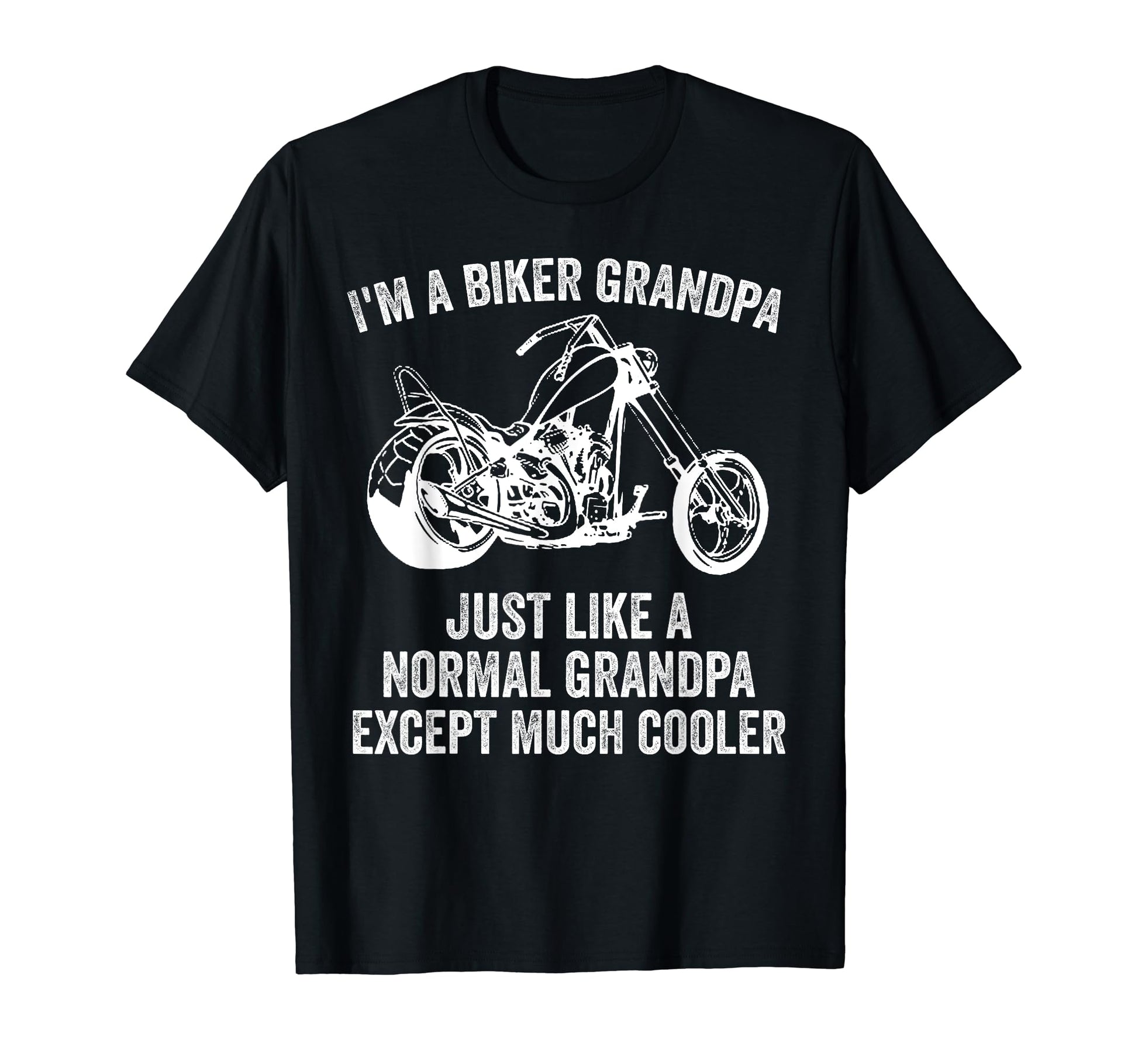 Best Biker Grandpa Gift Motorcycle T-Shirt - Aesthetic Graphic Unisex - T-Shirt, Sweatshirt, Hoodie