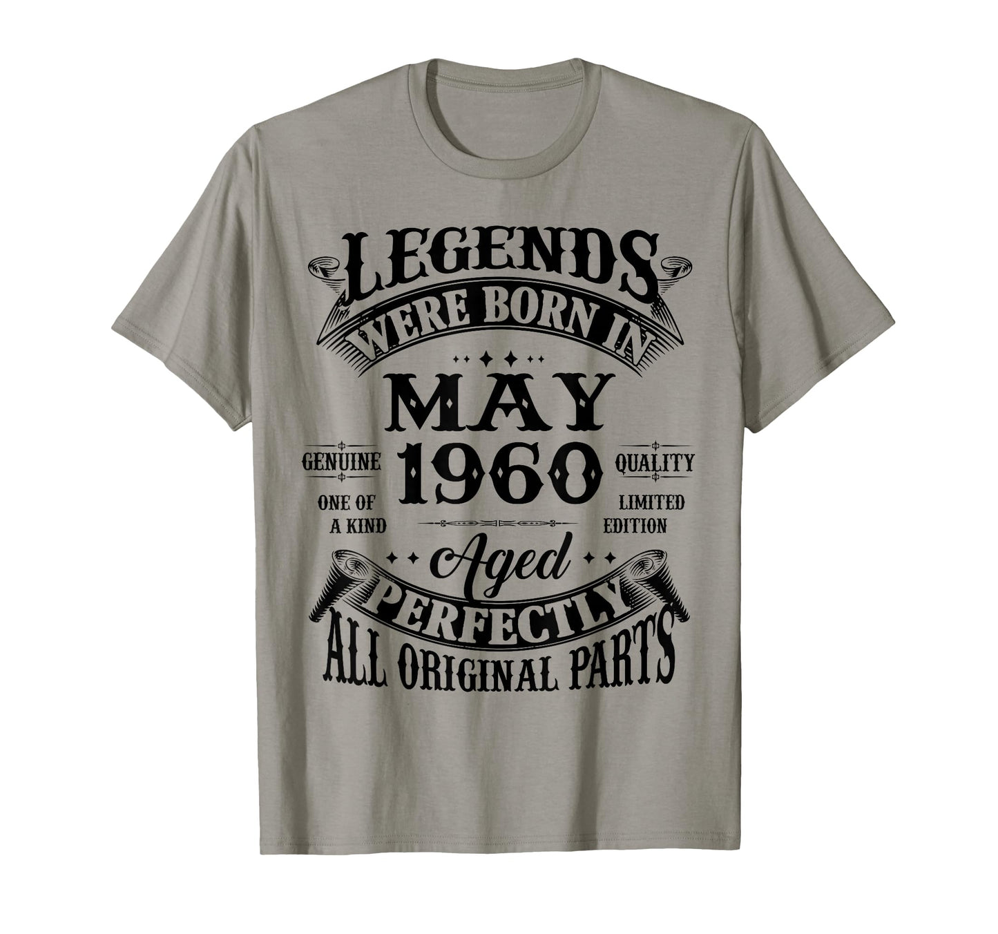 66Th Birthday Legends Born May 1960 66 T-Shirt - Trendy Graphic Men Women - T-Shirt, Sweatshirt, Hoodie