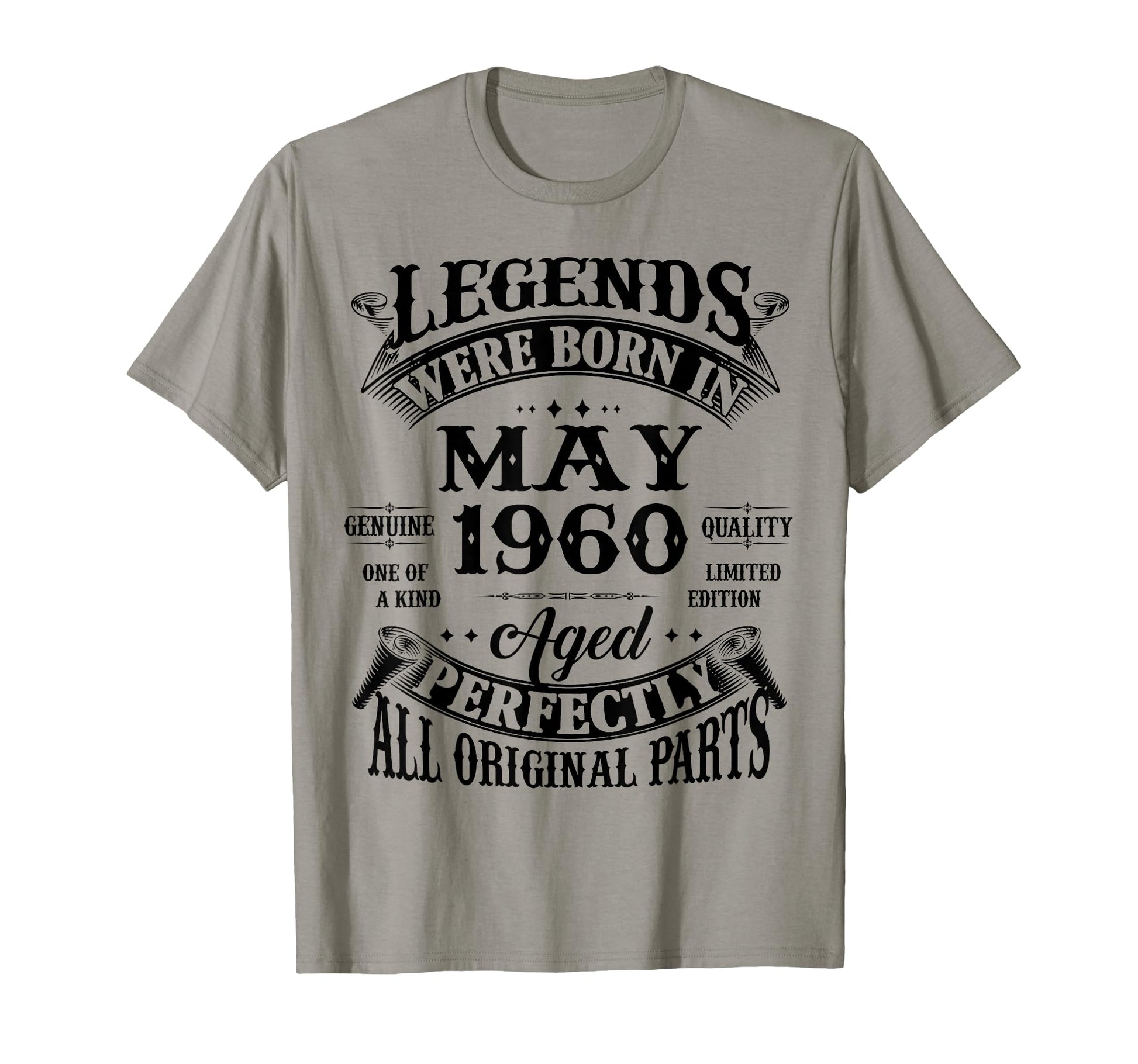 66Th Birthday Legends Born May 1960 66 T-Shirt - Trendy Graphic Men Women - T-Shirt, Sweatshirt, Hoodie