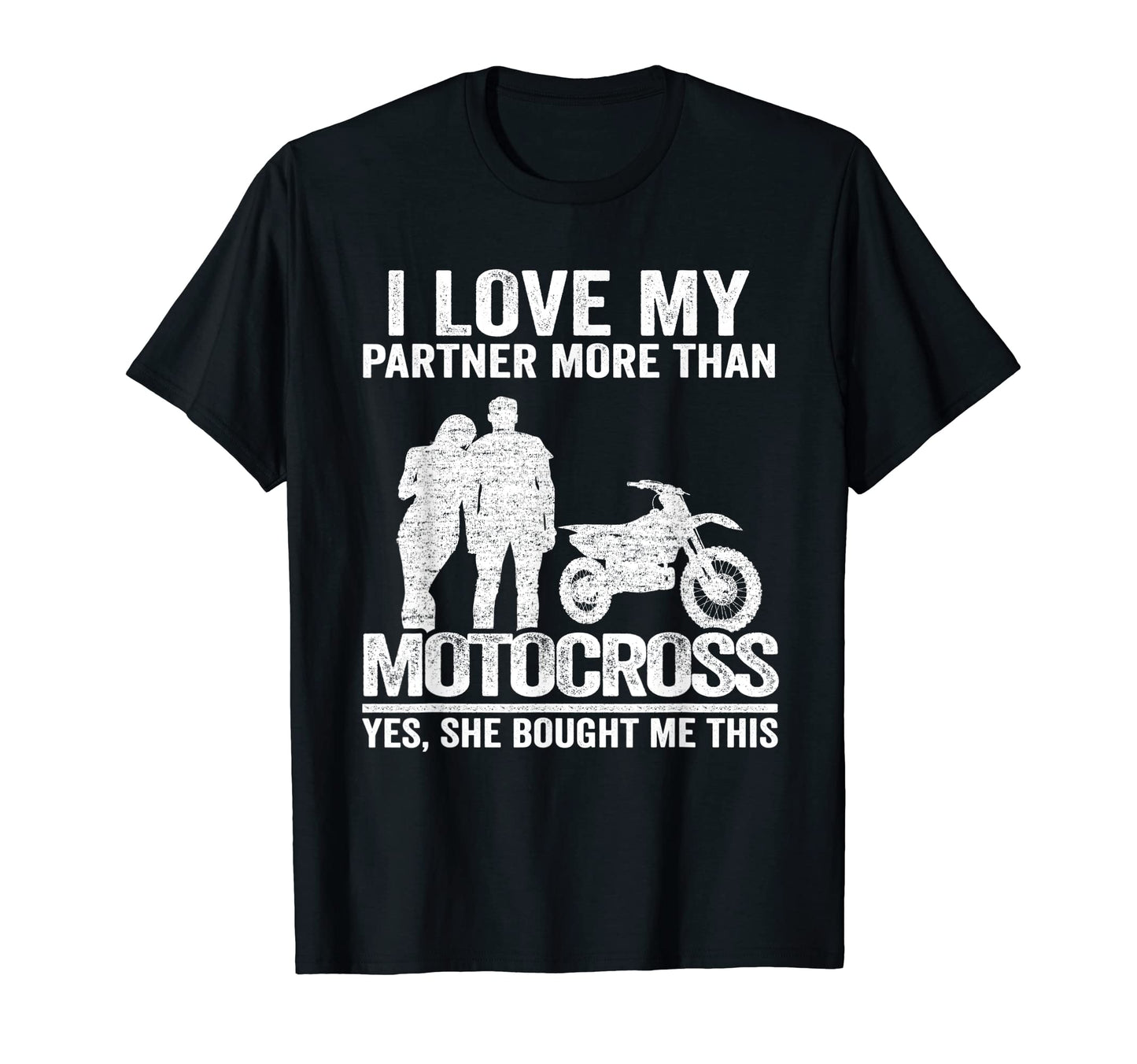Mens I Love My Partner More Than T-Shirt - Graphic Print for Adults - T-Shirt, Sweatshirt, Hoodie
