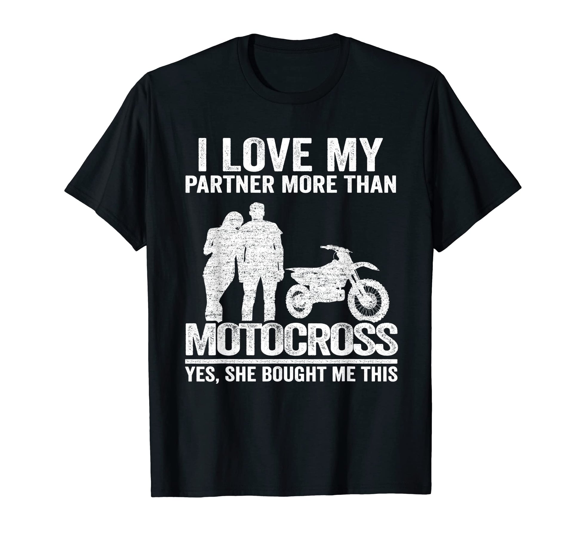 Mens I Love My Partner More Than T-Shirt - Graphic Print for Adults - T-Shirt, Sweatshirt, Hoodie
