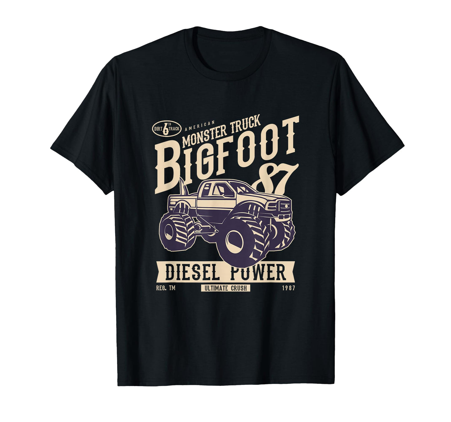 Monster Truck Diesel Power Off Road Gift T-Shirt - Graphic Print Men Women - T-Shirt, Sweatshirt, Hoodie