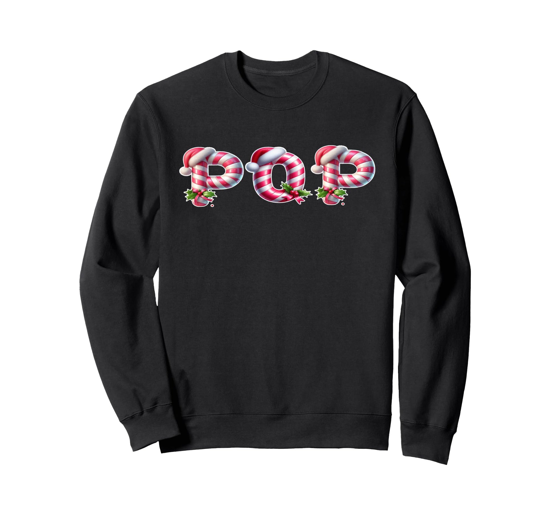 Candy Cane Daddy Pop Party Sweatshirt - Graphic Print for Adults - T-Shirt, Sweatshirt, Hoodie