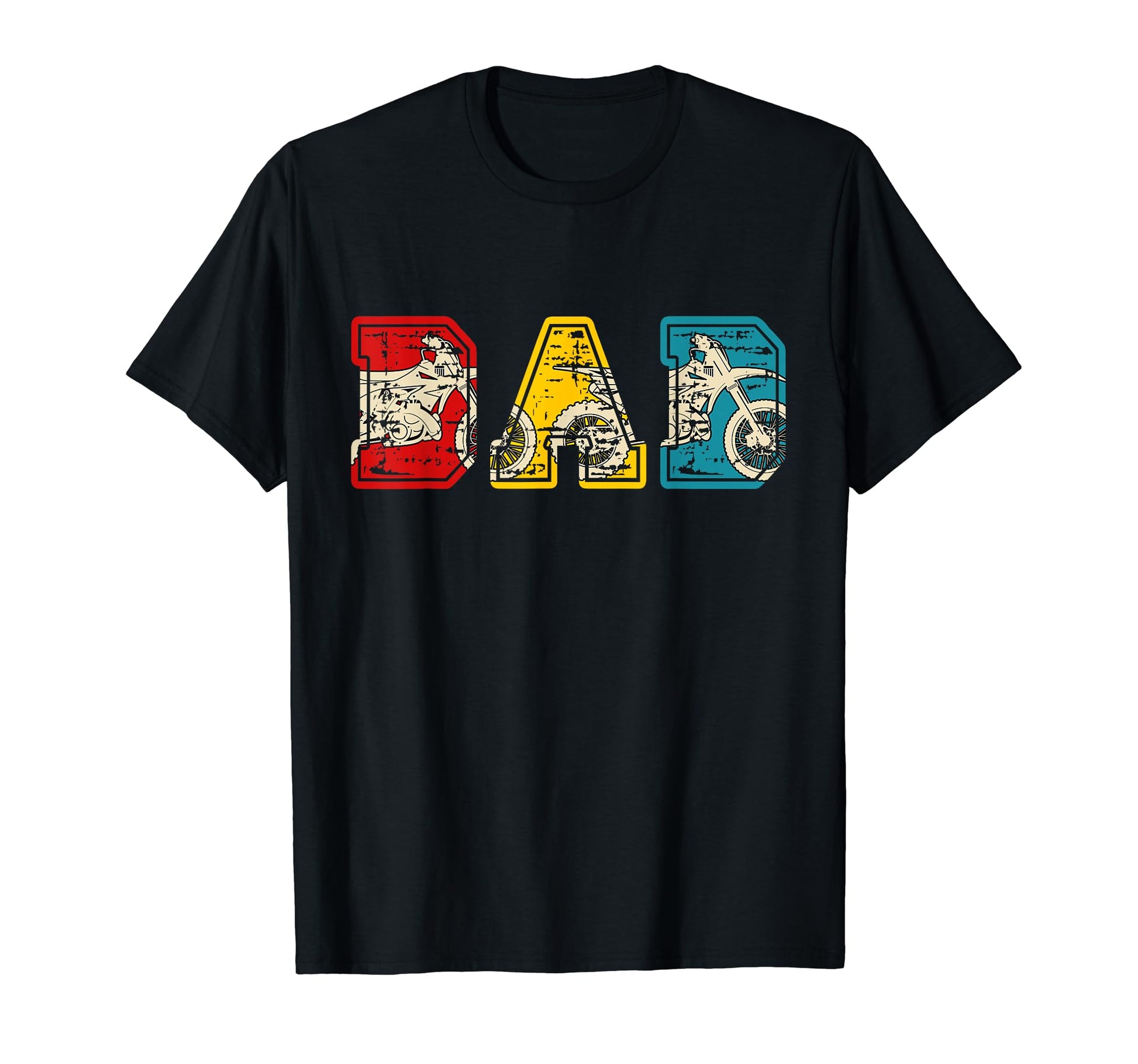 Dad Costume Dirt Bike Matching Biker T-Shirt - Aesthetic Graphic Unisex - T-Shirt, Sweatshirt, Hoodie