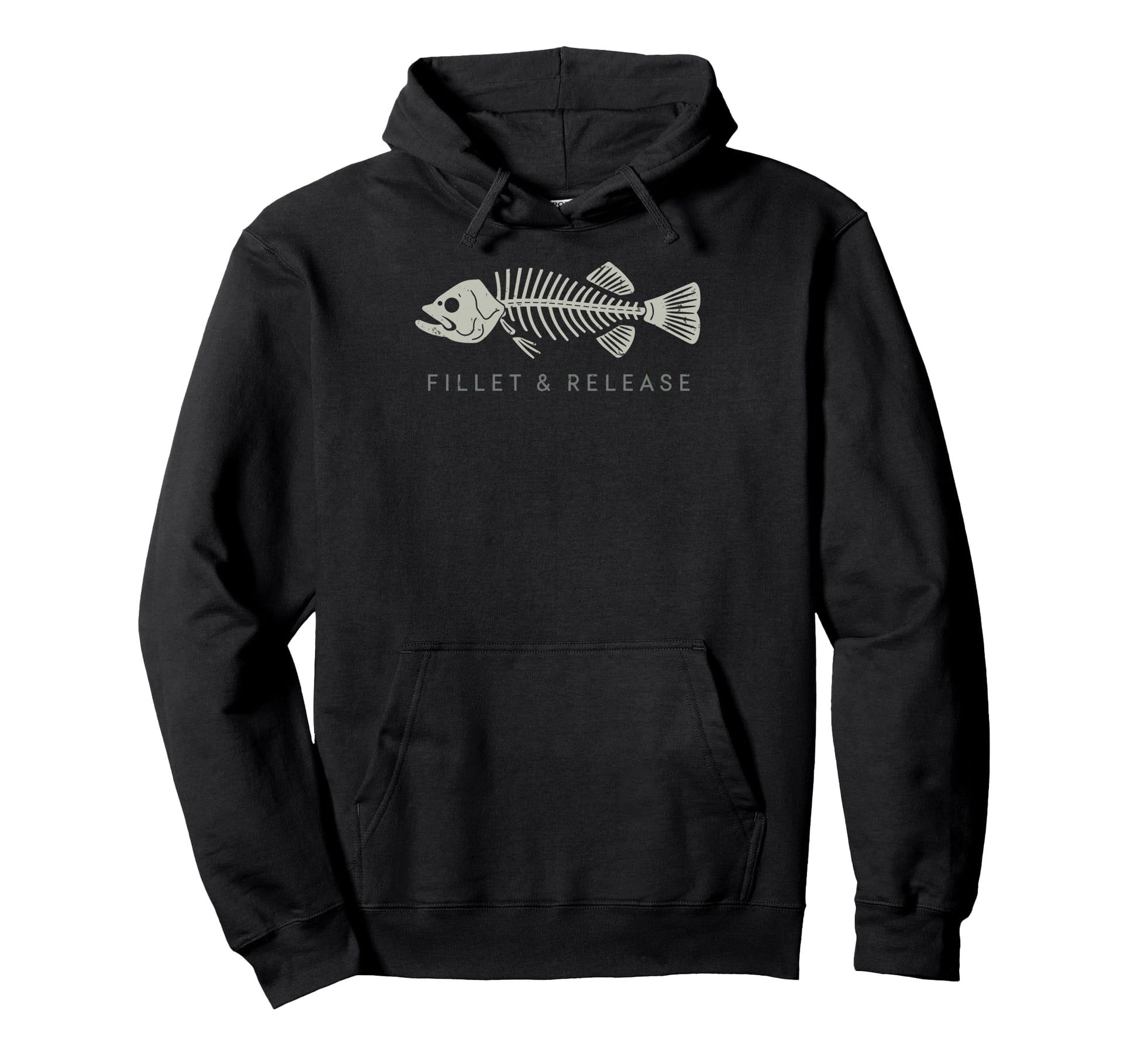 Fillet Release Fisherman Angler Joke Hoodie - Aesthetic Graphic Men Women - T-Shirt, Sweatshirt, Hoodie