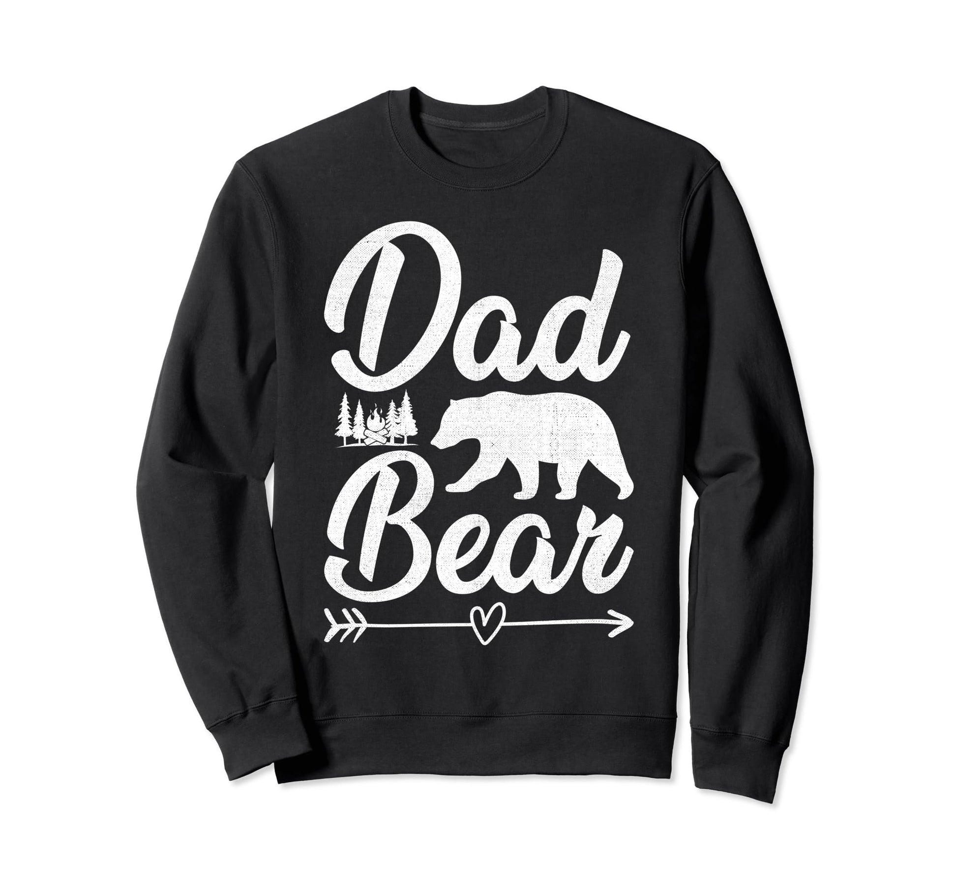 Dad Bear Funny Dad Camping Sweatshirt - Casual Everyday Wear for Adults - T-Shirt, Sweatshirt, Hoodie