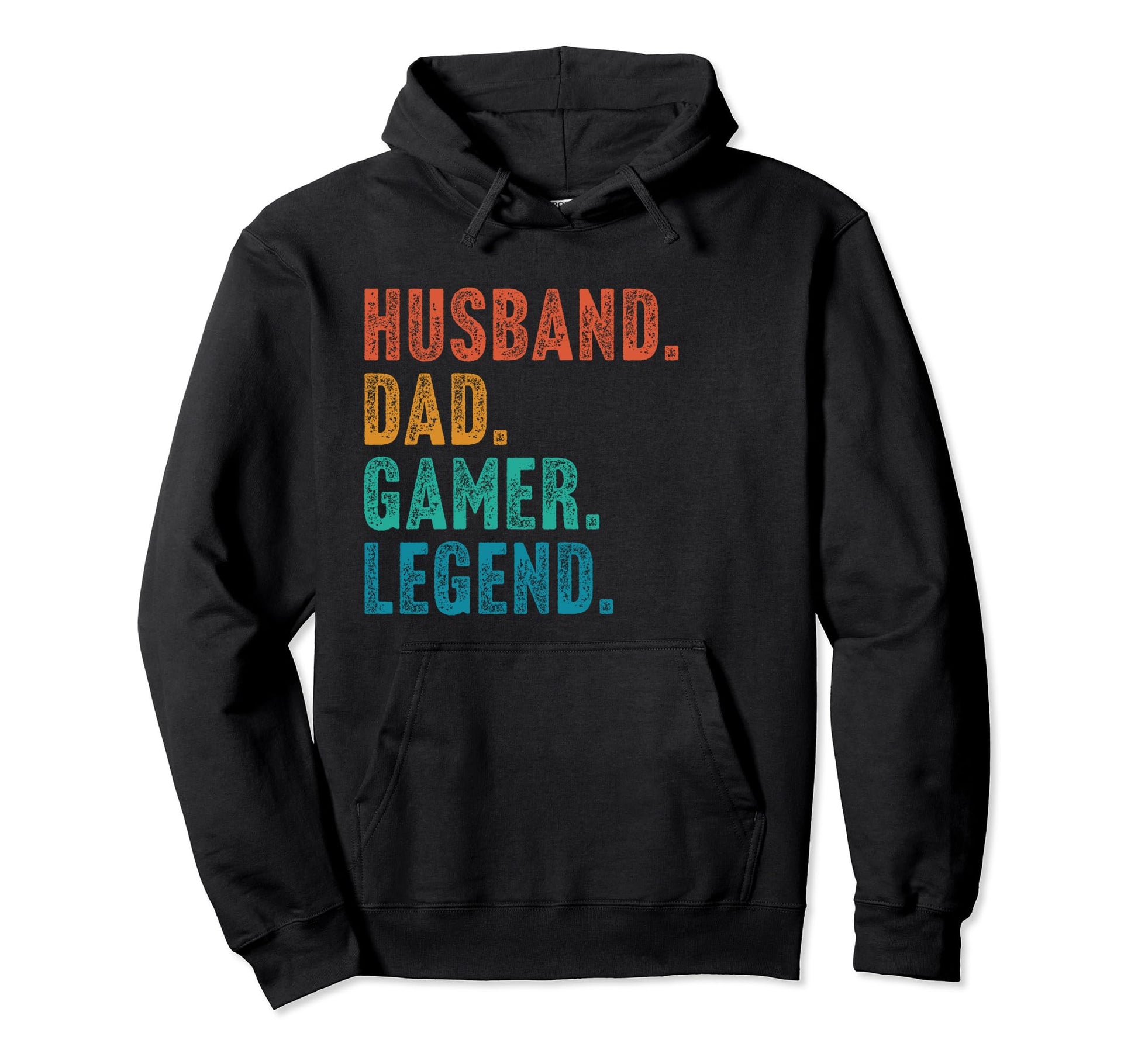 Husband Dad Gamer Legend Father Gaming Daddy Hoodie - Graphic Print Unisex - T-Shirt, Sweatshirt, Hoodie