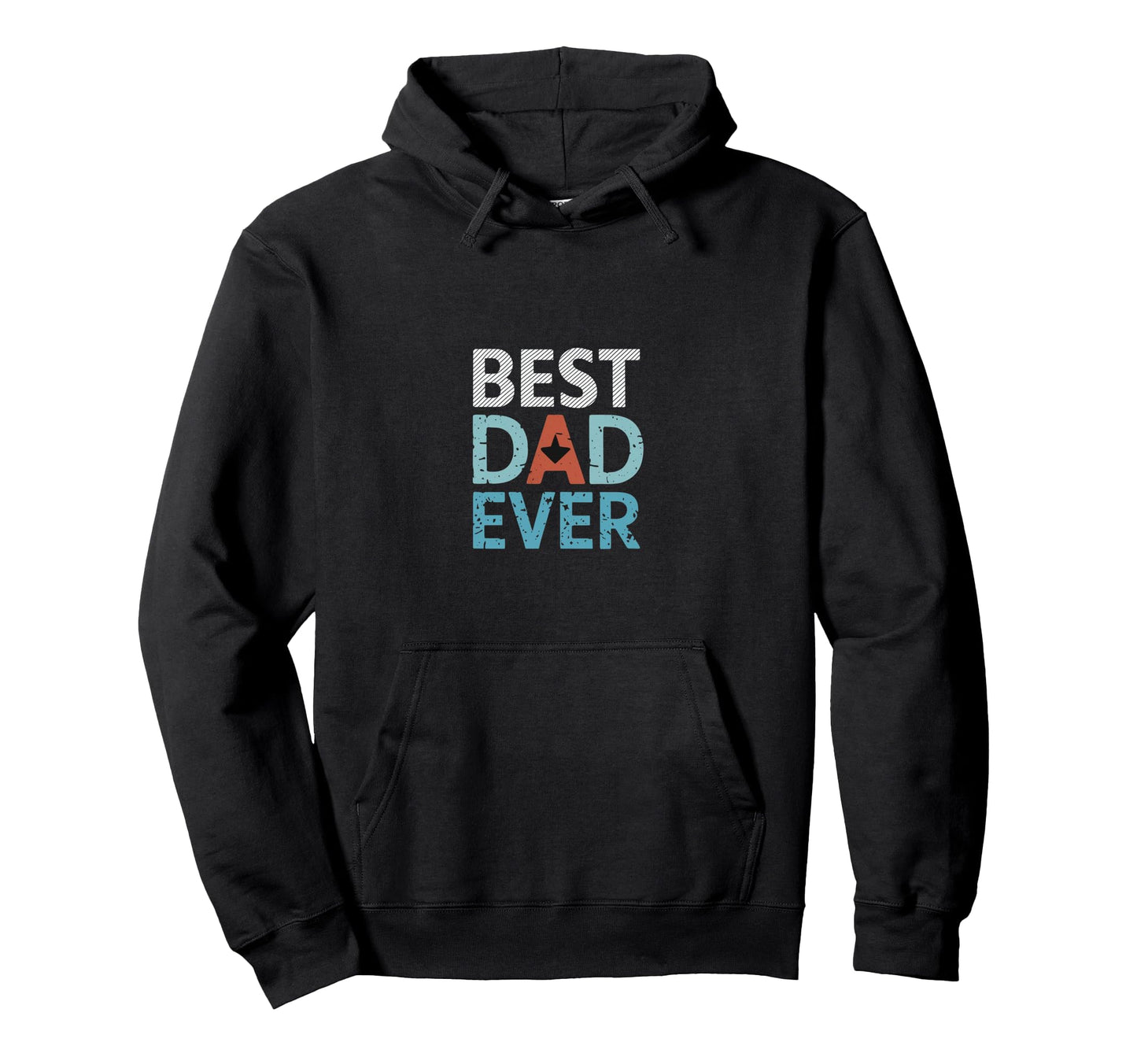 Best Dad Funny Father Daddy Husband Hoodie - Custom Art Print Unisex - T-Shirt, Sweatshirt, Hoodie
