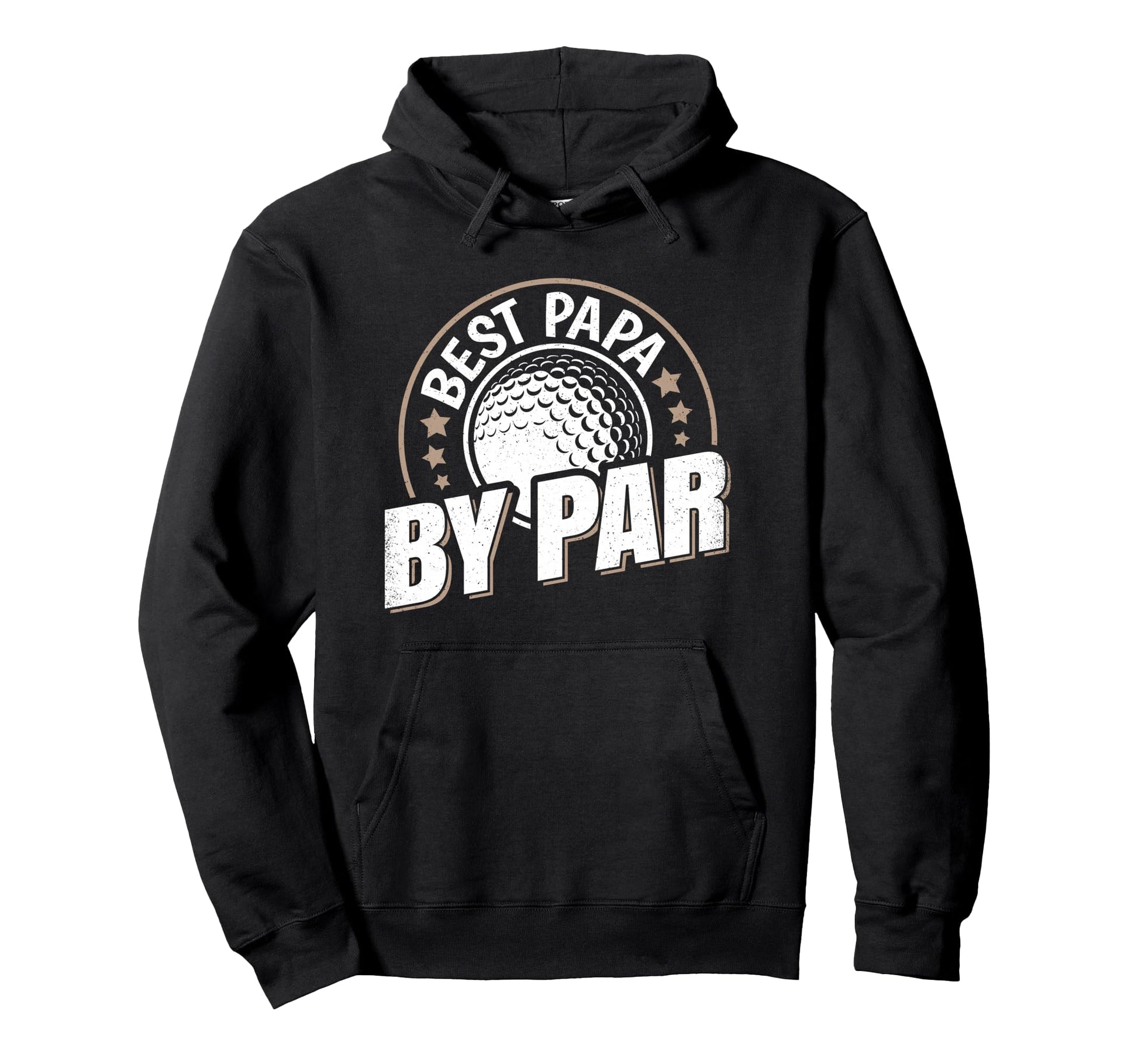 Best Papa Par Golf Dad Funny Father Hoodie - Casual Everyday Wear Men Women - T-Shirt, Sweatshirt, Hoodie