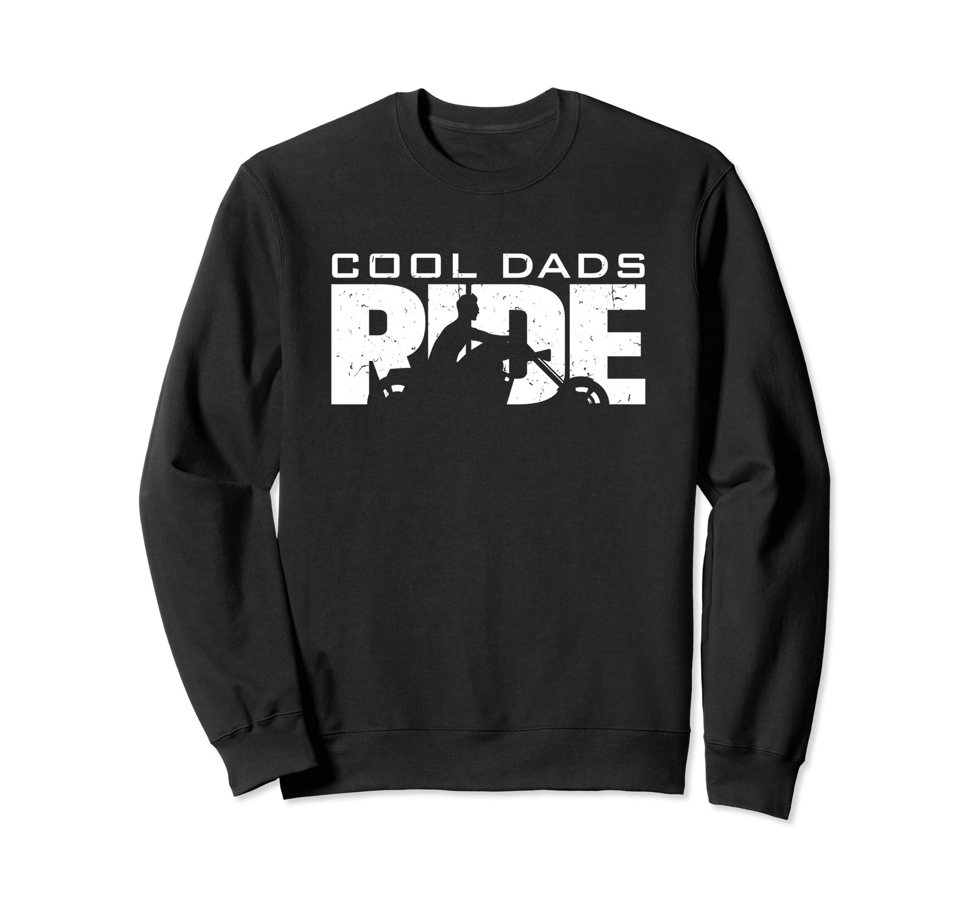 Biker Dads Ride Motorcycle Sweatshirt - Minimalist Print Unisex - T-Shirt, Sweatshirt, Hoodie