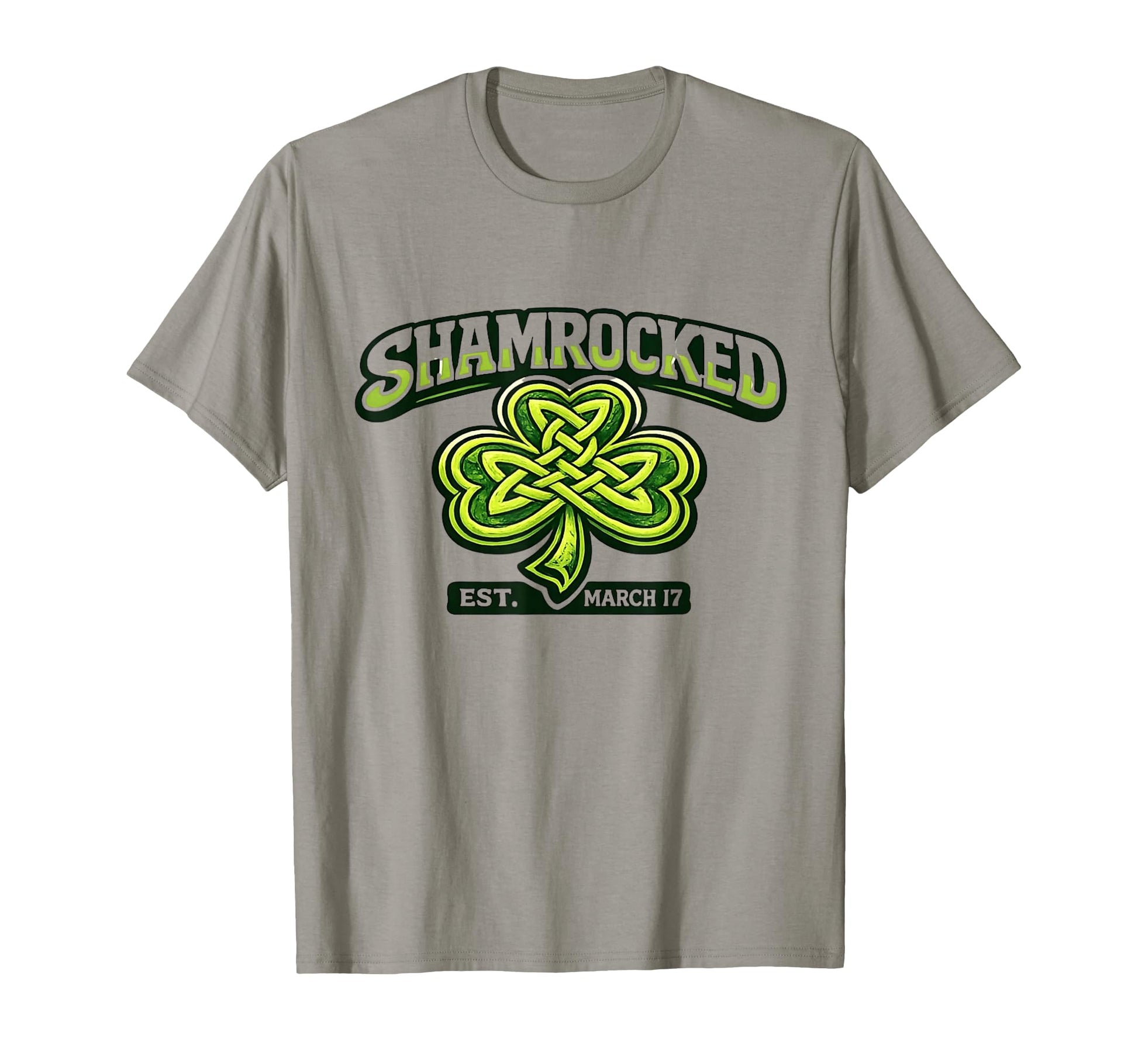 Shamrocked March 17Th Hockey Dad St T-Shirt - Unique Graphic Unisex - T-Shirt, Sweatshirt, Hoodie