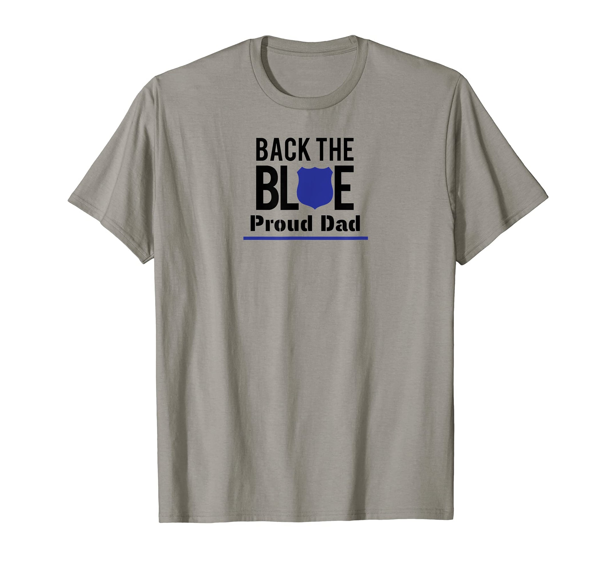 Proud Dad Thin Blue Line Police Officer T-Shirt - Trendy Graphic Men Women - T-Shirt, Sweatshirt, Hoodie