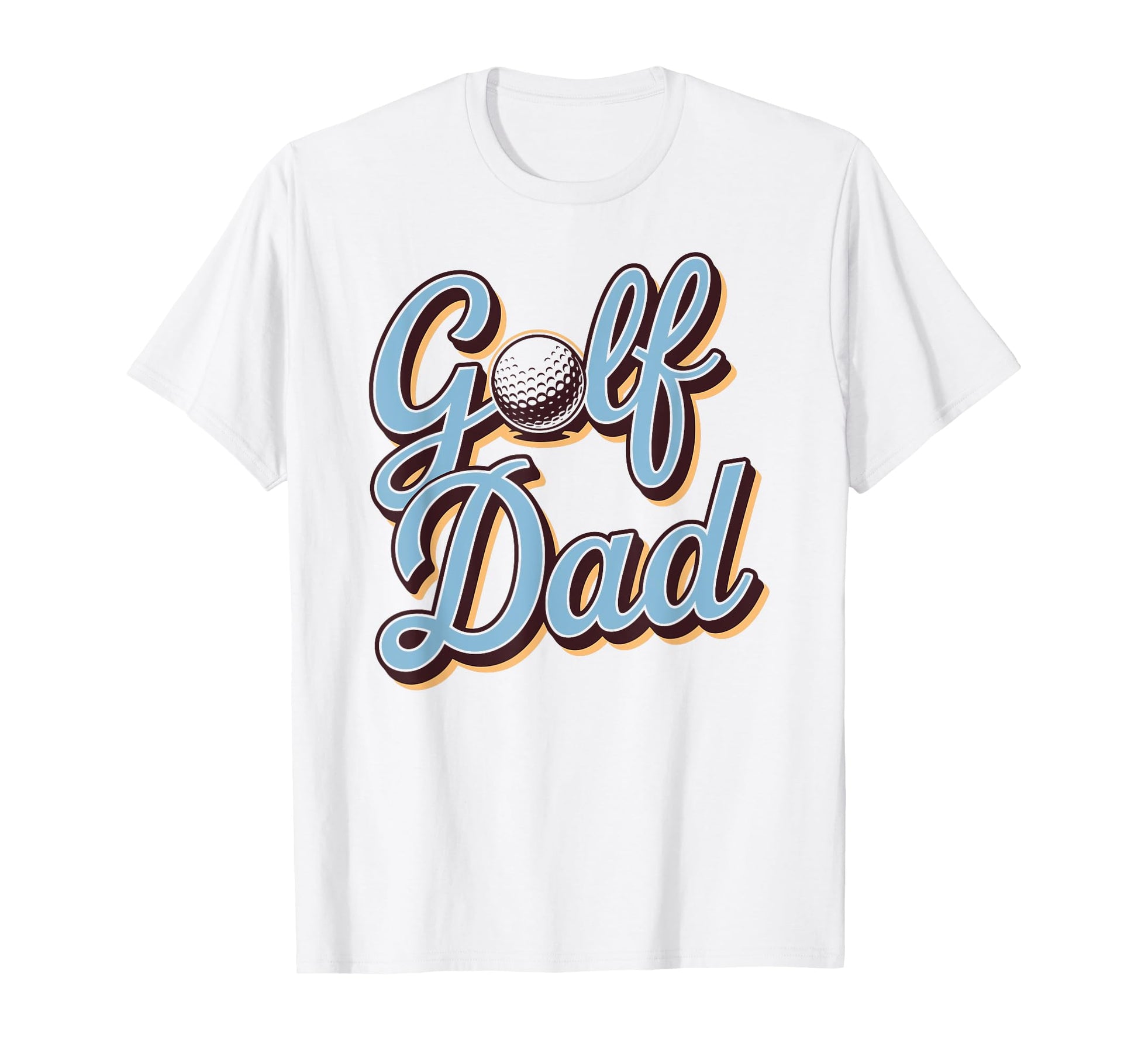 Golf Dad Funny Par Golfing Best Dad T-Shirt - Custom Art Print Unisex - T-Shirt, Sweatshirt, Hoodie