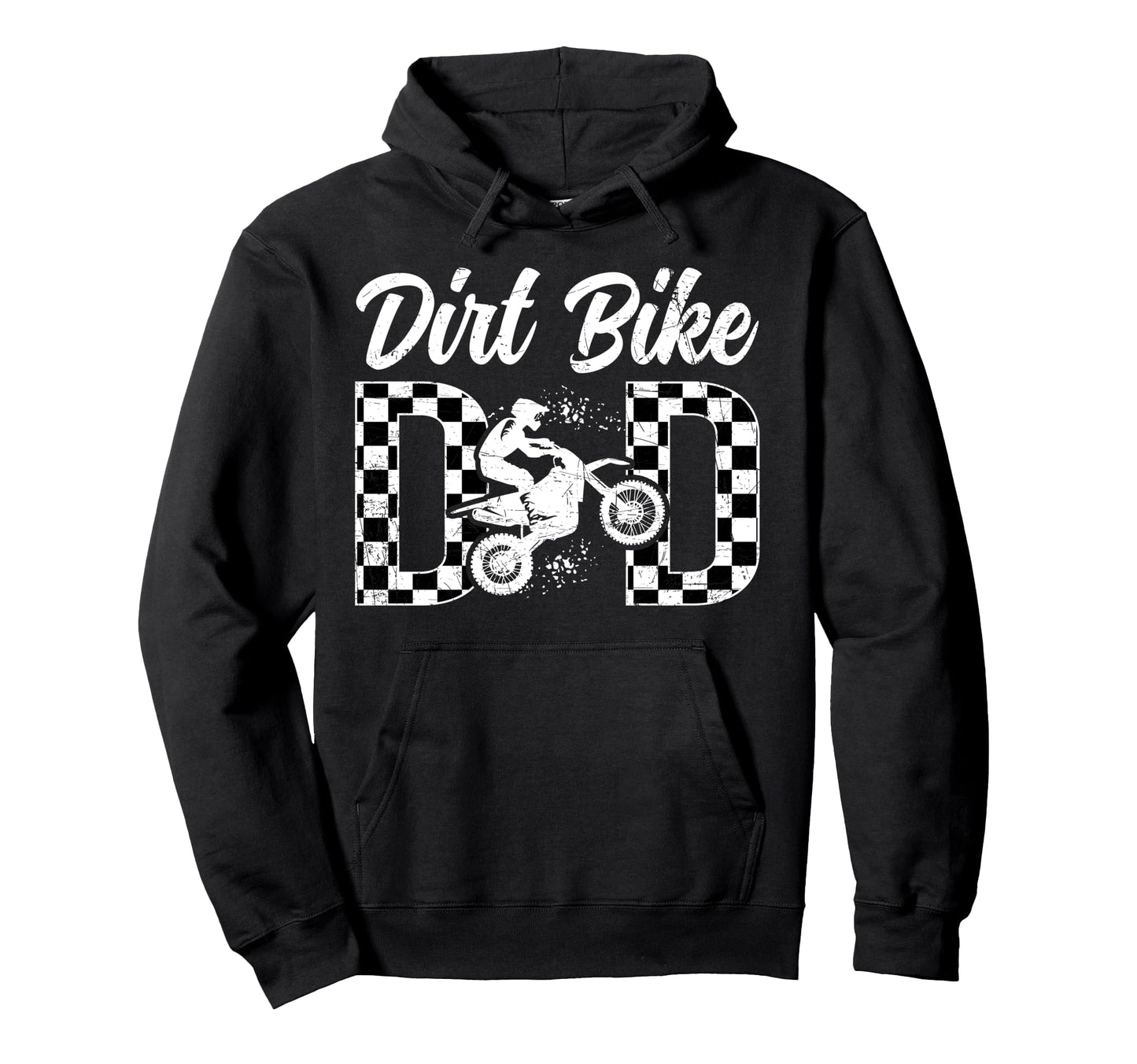 Dirt Bike Dad Dirt Biker Dad Dirt Hoodie - Aesthetic Graphic for Adults - T-Shirt, Sweatshirt, Hoodie