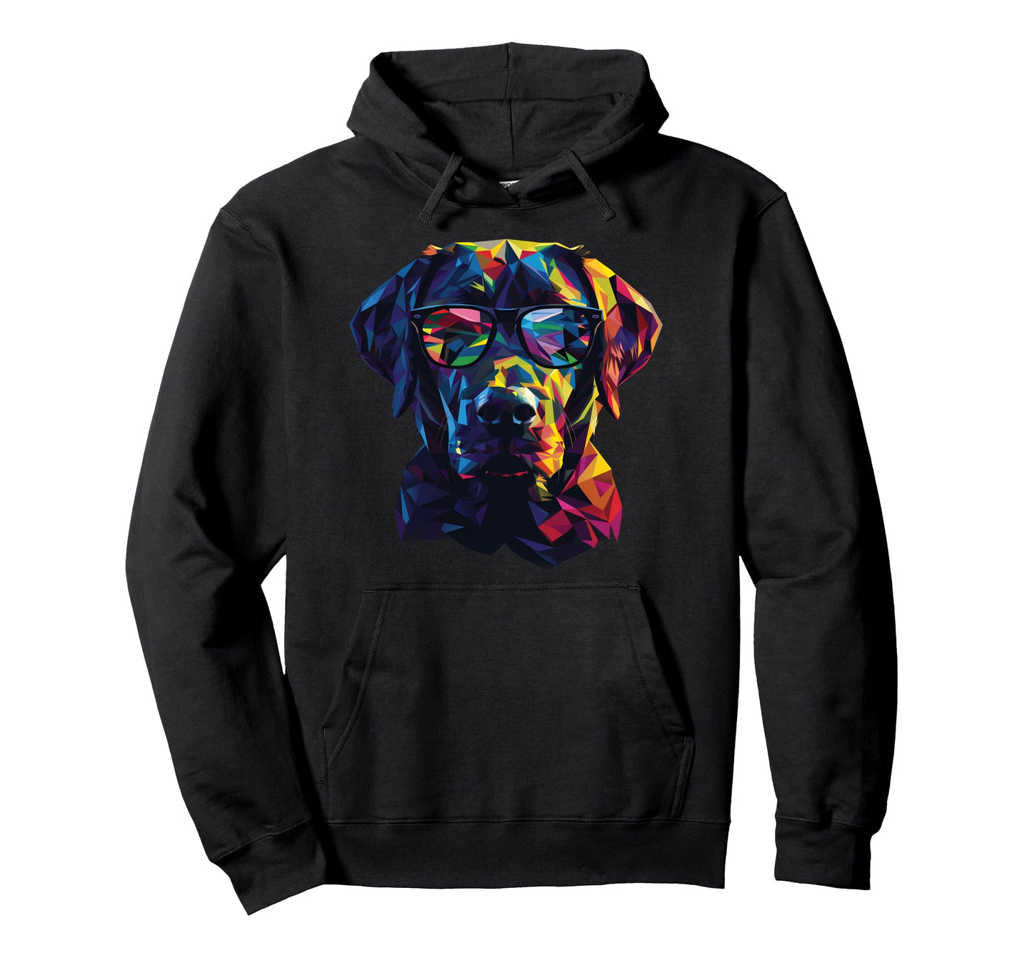 Dog Dad Mom Sunglasses Labrador Retriever Hoodie - Minimalist Print Unisex - T-Shirt, Sweatshirt, Hoodie