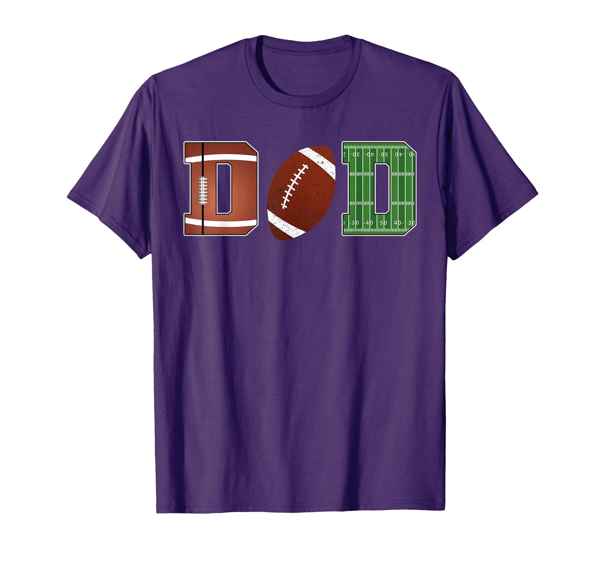 Dad 1 Year Old Football First T-Shirt - Fun Novelty Design for Adults - T-Shirt, Sweatshirt, Hoodie