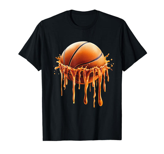 Basketball Drip T-Shirt - Casual Everyday Wear Unisex - T-Shirt, Sweatshirt, Hoodie