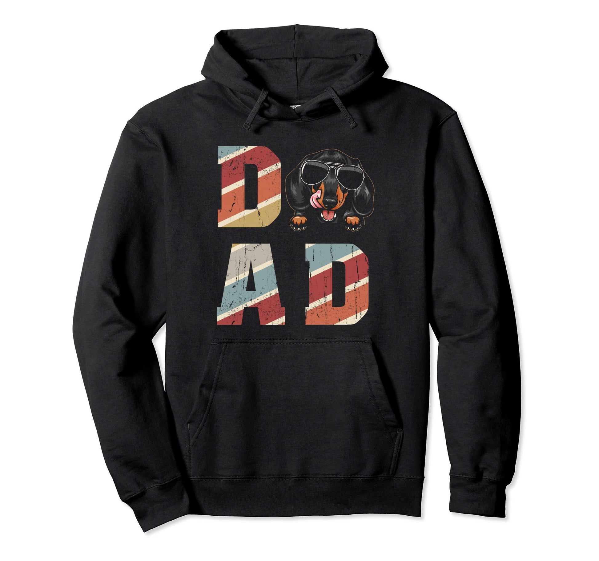 Dachshund Dad Dog Dad Hoodie - Fun Novelty Design Unisex - T-Shirt, Sweatshirt, Hoodie