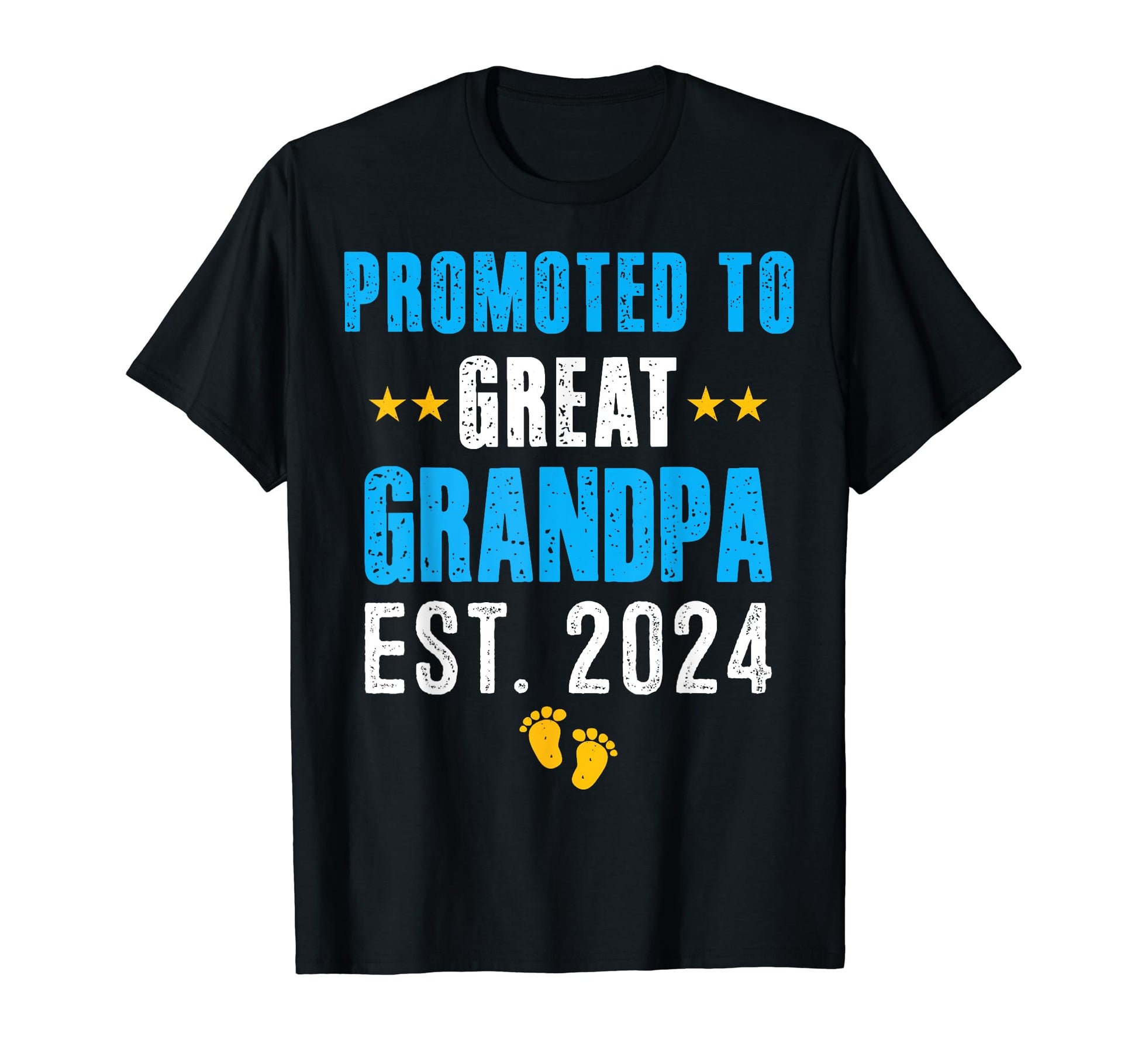 Soon To Be Grandpa 2024 Funny Promoted To T-Shirt - Trendy Graphic Unisex - T-Shirt, Sweatshirt, Hoodie