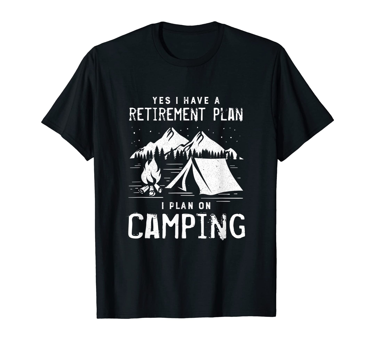 Camping Nature Hiking Mountains T-Shirt - Novelty Apparel for Adults - T-Shirt, Sweatshirt, Hoodie