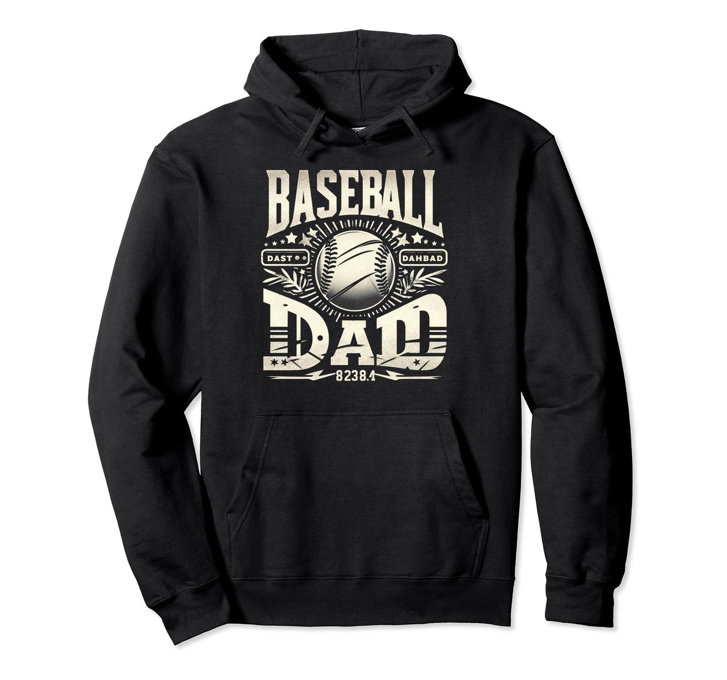 Baseball Dad Fathers Day Hoodie - Aesthetic Graphic Unisex - T-Shirt, Sweatshirt, Hoodie