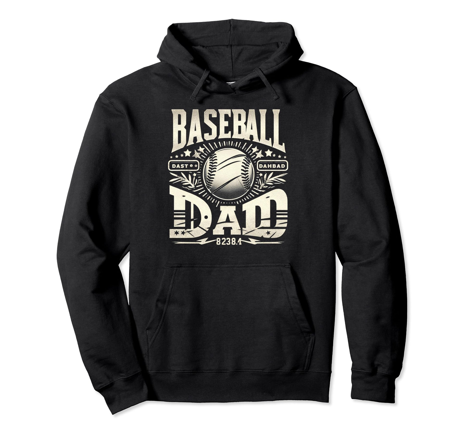 Baseball Dad Fathers Day Hoodie - Aesthetic Graphic Unisex - T-Shirt, Sweatshirt, Hoodie