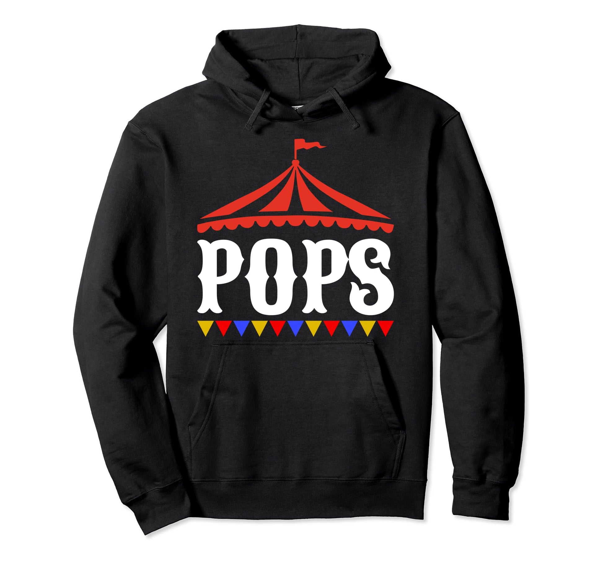 Circus Pops Birthday Carnival Family Hoodie - Streetwear Style Unisex - T-Shirt, Sweatshirt, Hoodie