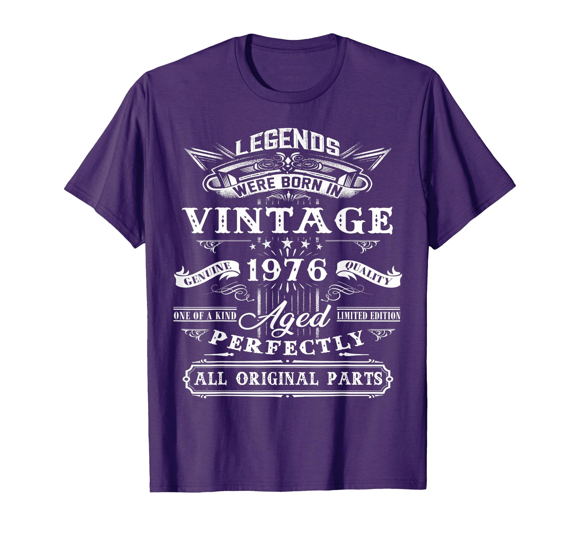 49Th Birthday Legends Born 1976 49 Yrs T-Shirt - Trendy Graphic Men Women - T-Shirt, Sweatshirt, Hoodie